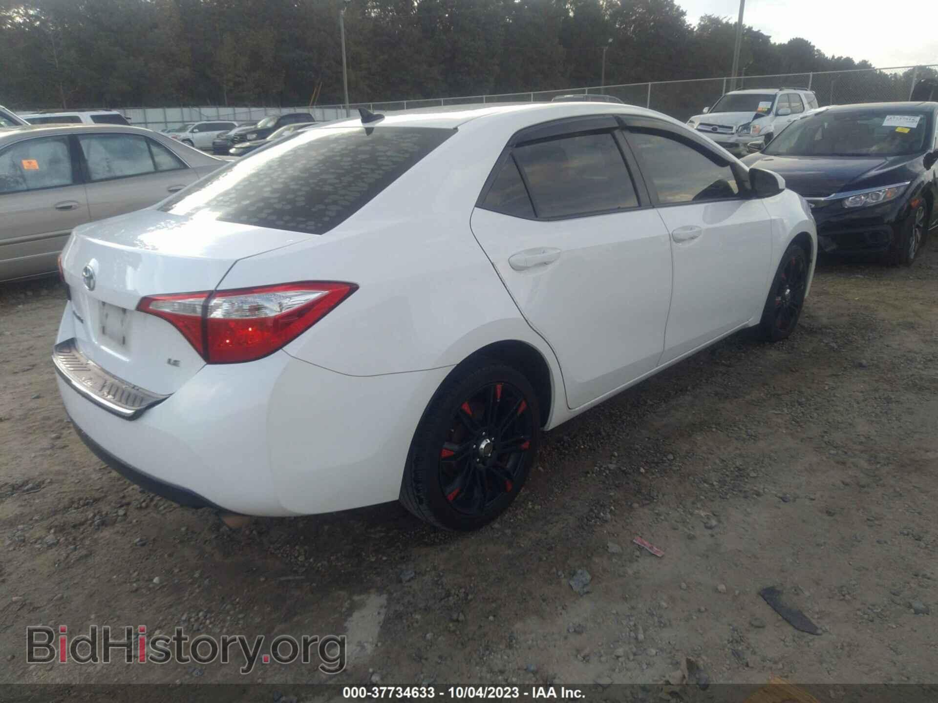 2015 TOYOTA COROLLA - VIN: 2T1BURHE4FC348979 - Фото 4