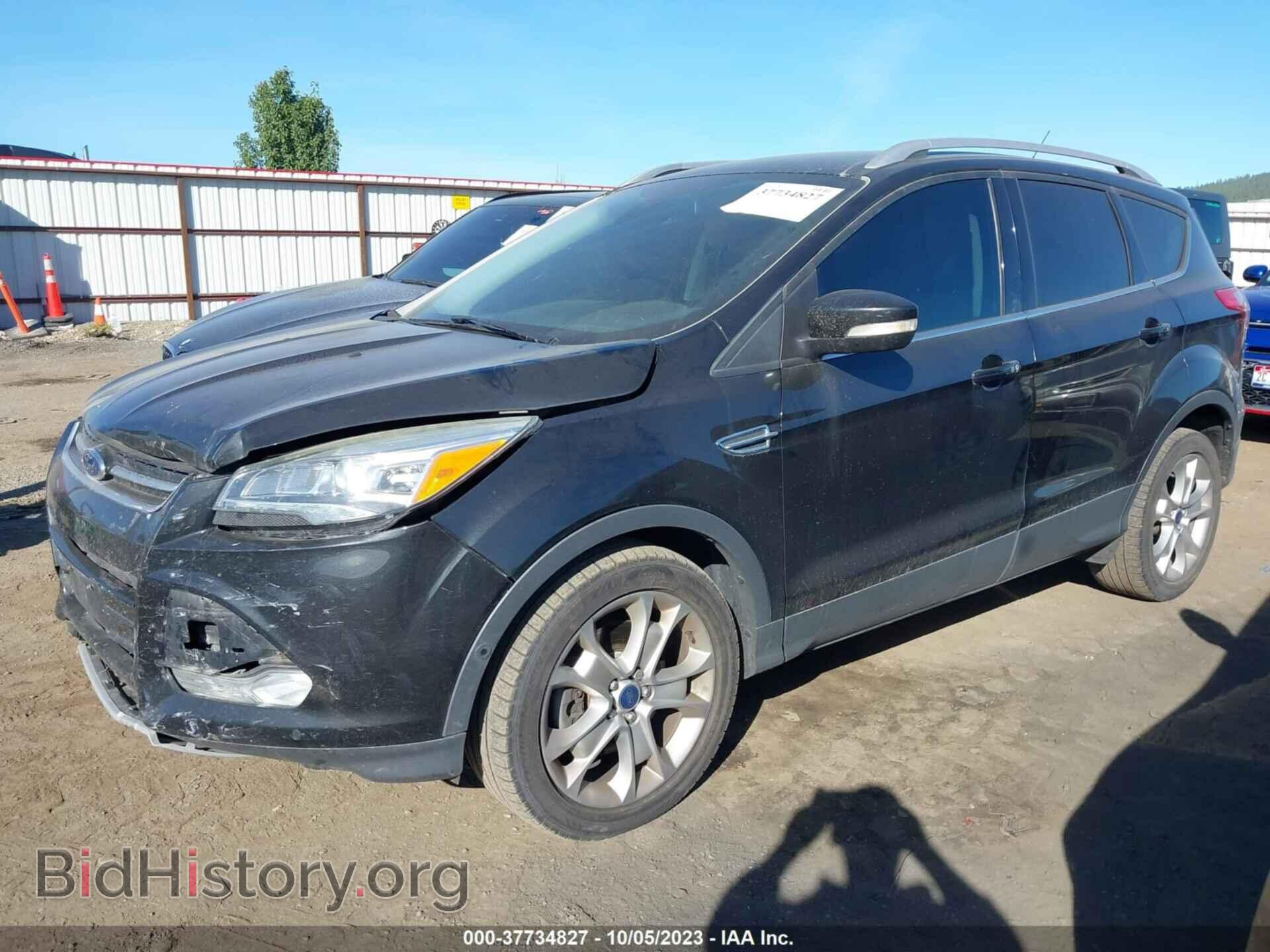 2014 FORD ESCAPE - VIN: 1FMCU9J98EUE23827 - Фото 2