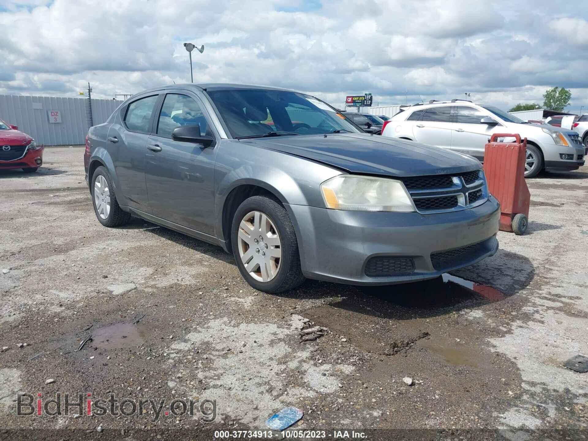 Фотография 1C3CDZAB2CN128564 - DODGE AVENGER 2012