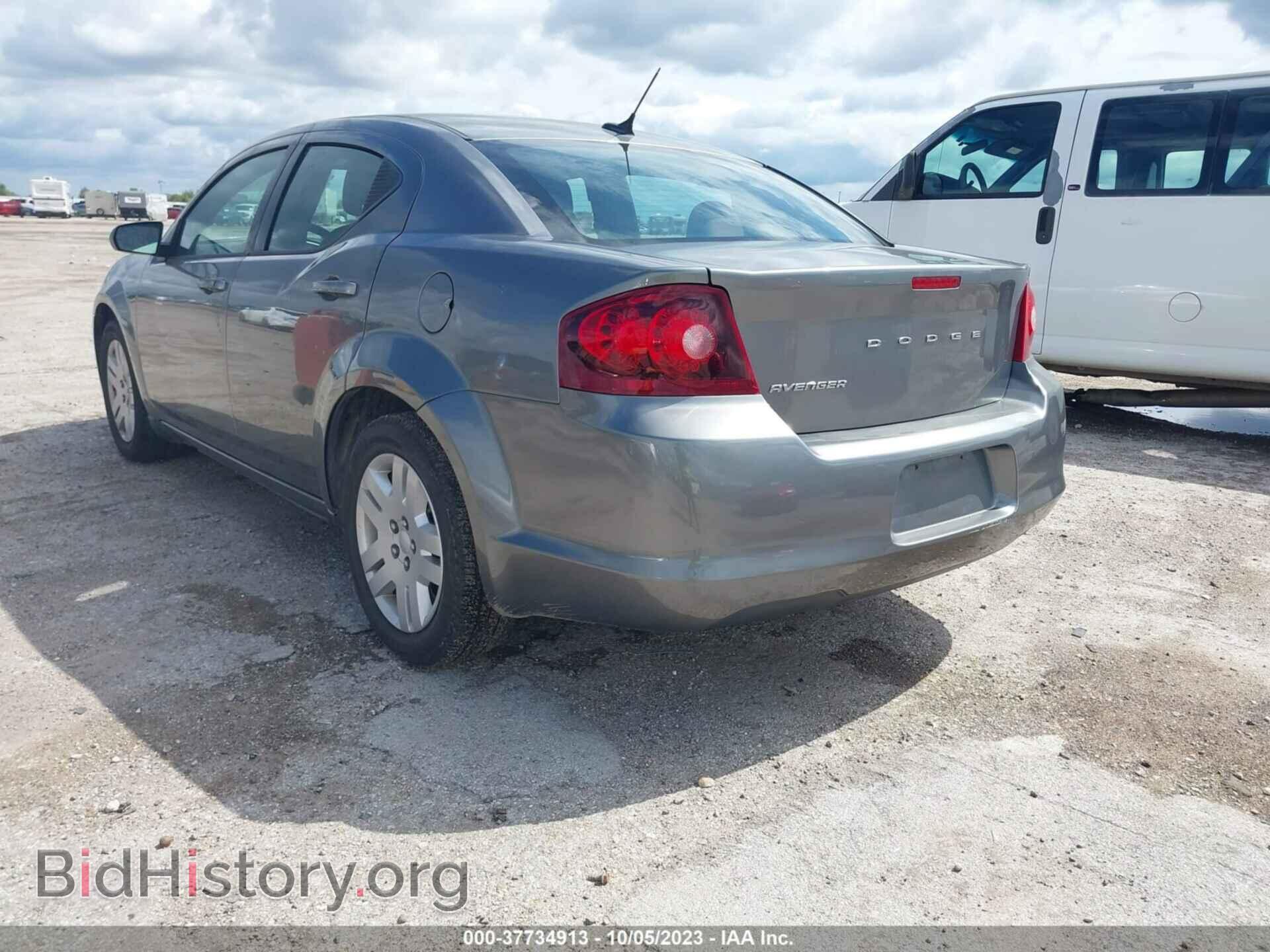 2012 DODGE AVENGER - VIN: 1C3CDZAB2CN128564 - Photo 3