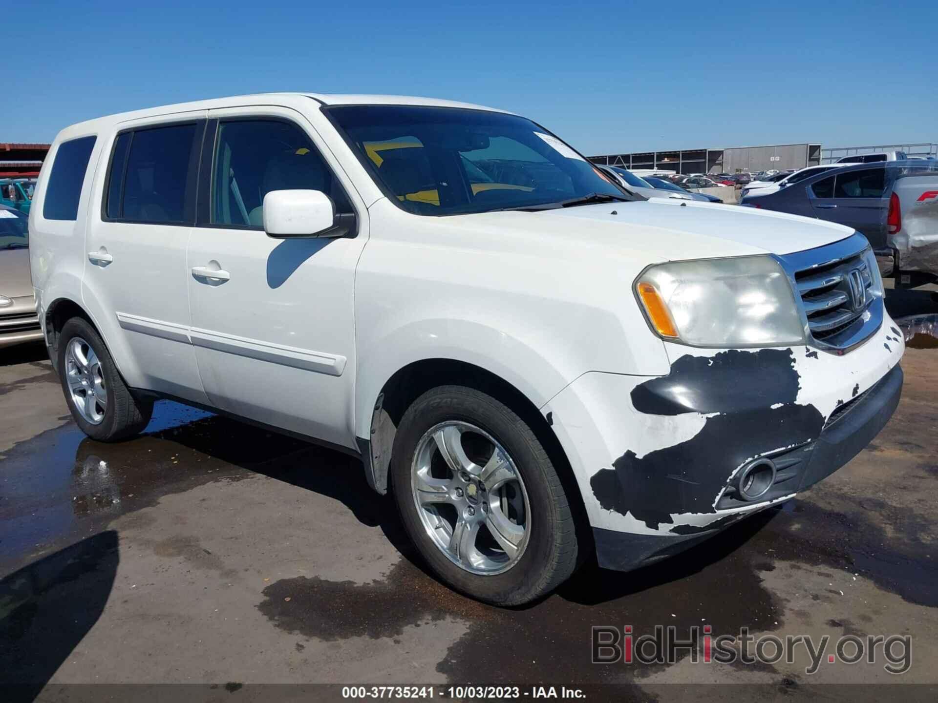 Photo 5FNYF3H72FB031796 - HONDA PILOT 2015