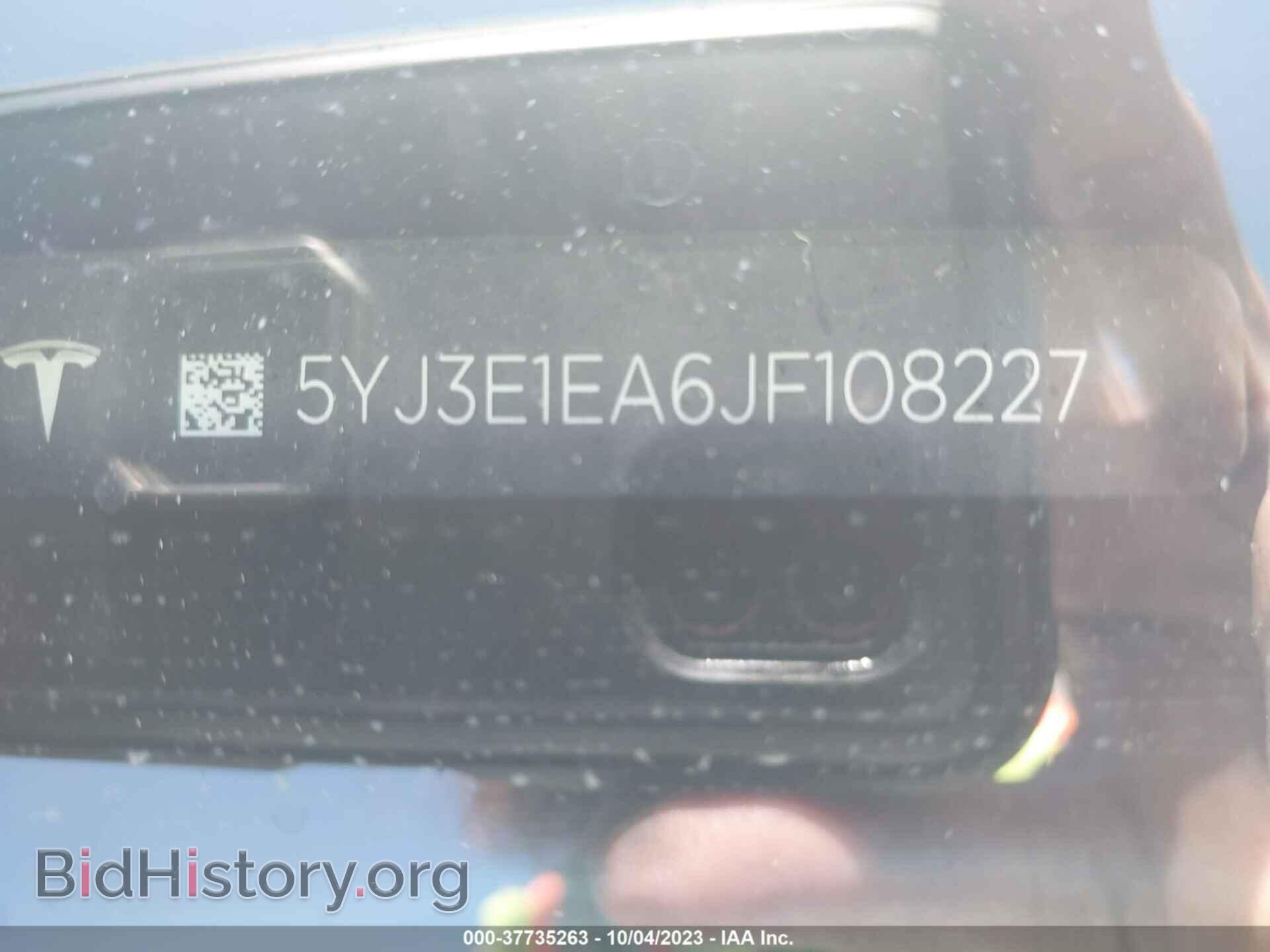 2018 TESLA MODEL 3 - VIN: 5YJ3E1EA6JF108227 - Фото 9