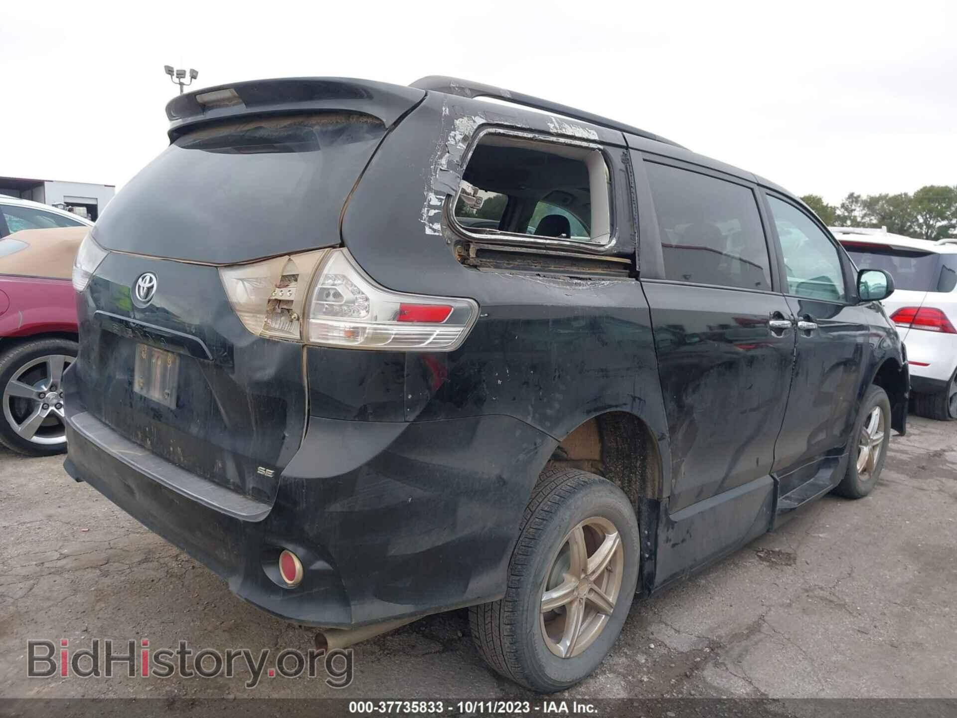 2013 TOYOTA SIENNA - VIN: 5TDXK3DC8DS340417 - Фото 4