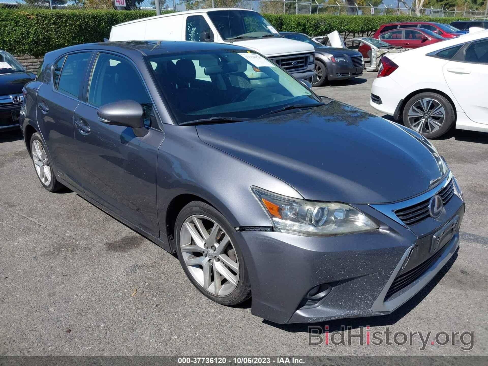 Photo JTHKD5BH6F2241473 - LEXUS CT 200H 2015