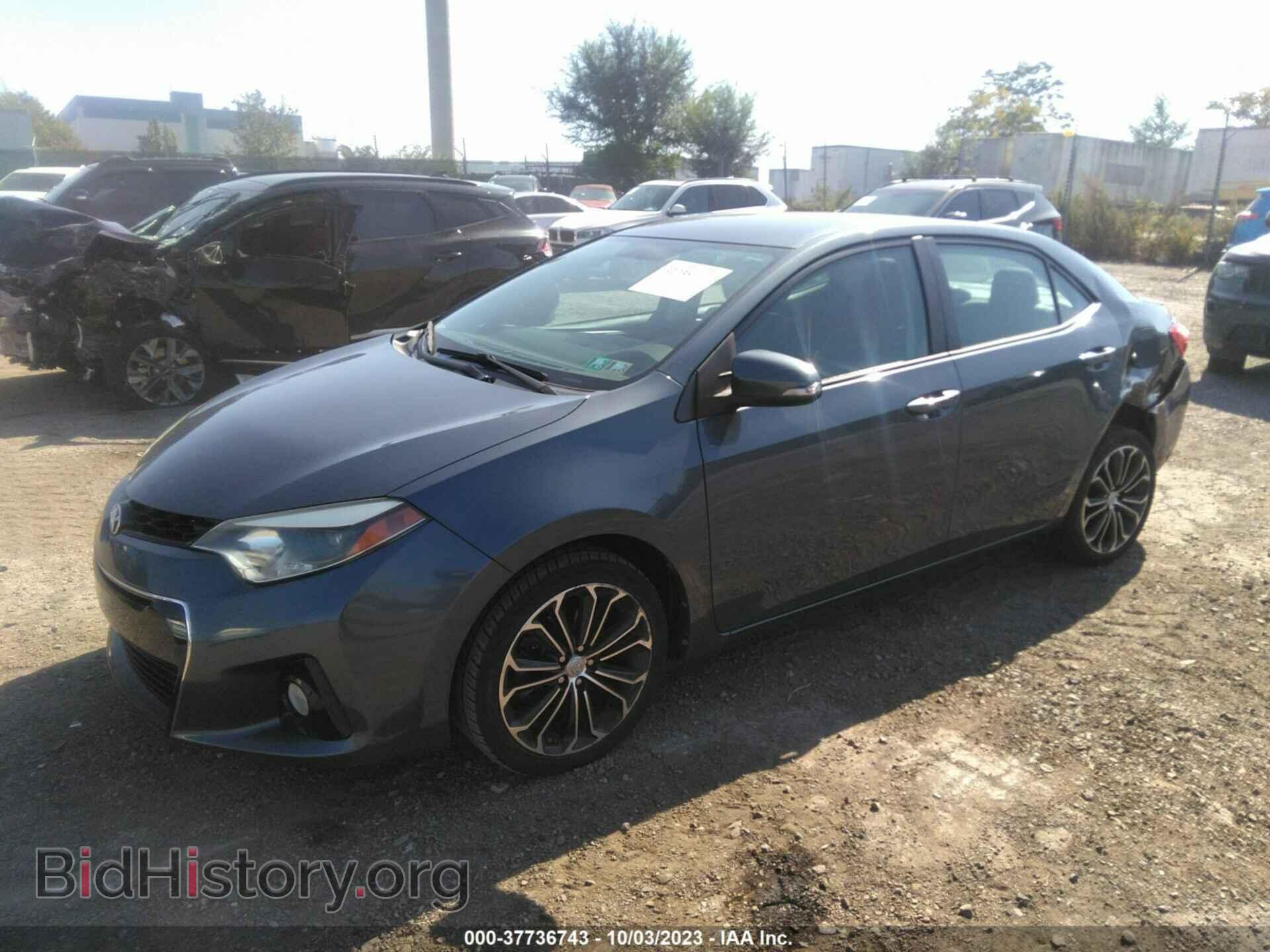 2014 TOYOTA COROLLA - VIN: 2T1BURHEXEC182000 - Photo 2