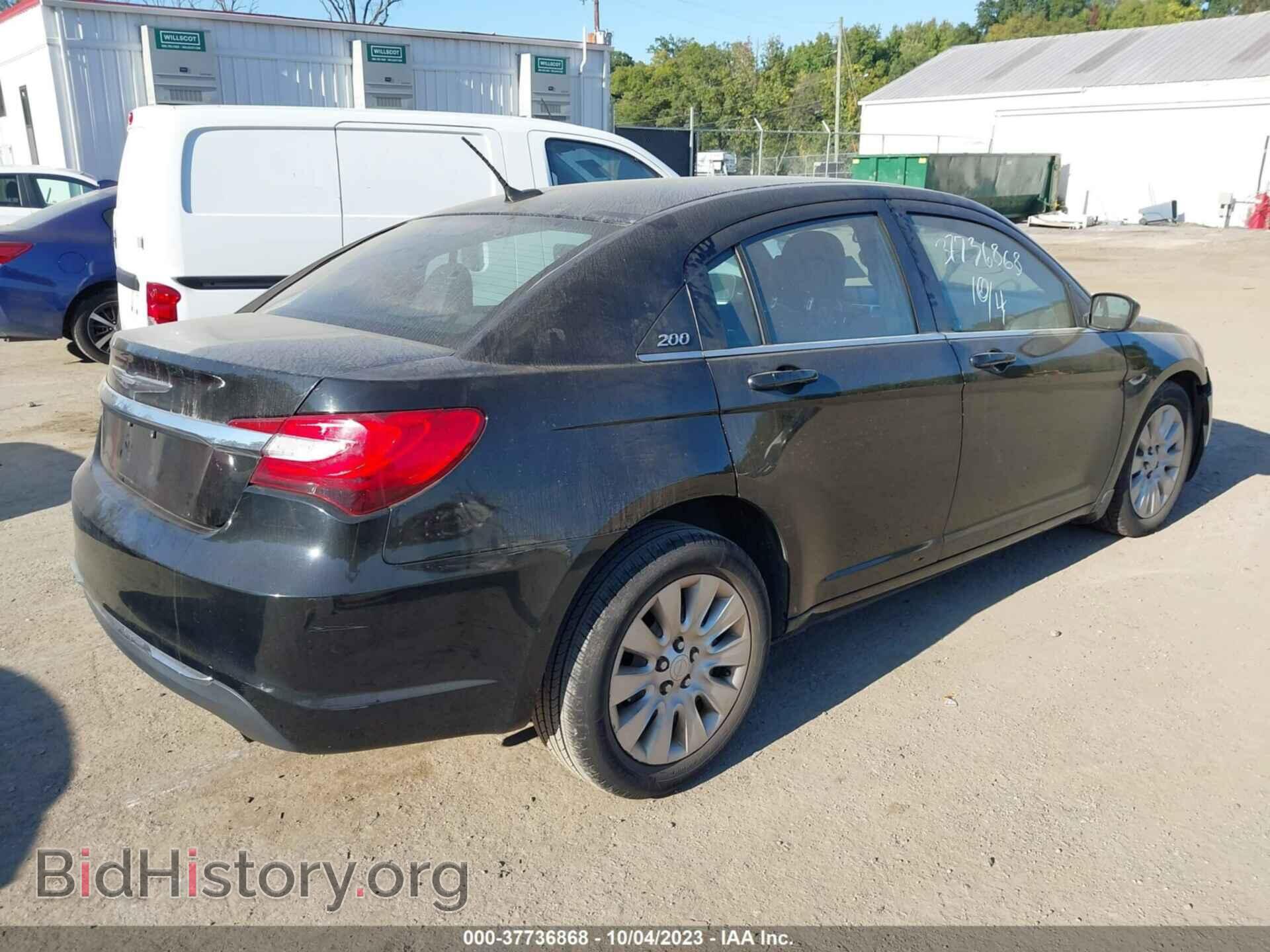 2014 CHRYSLER 200 - VIN: 1C3CCBAB3EN205245 - Фото 4