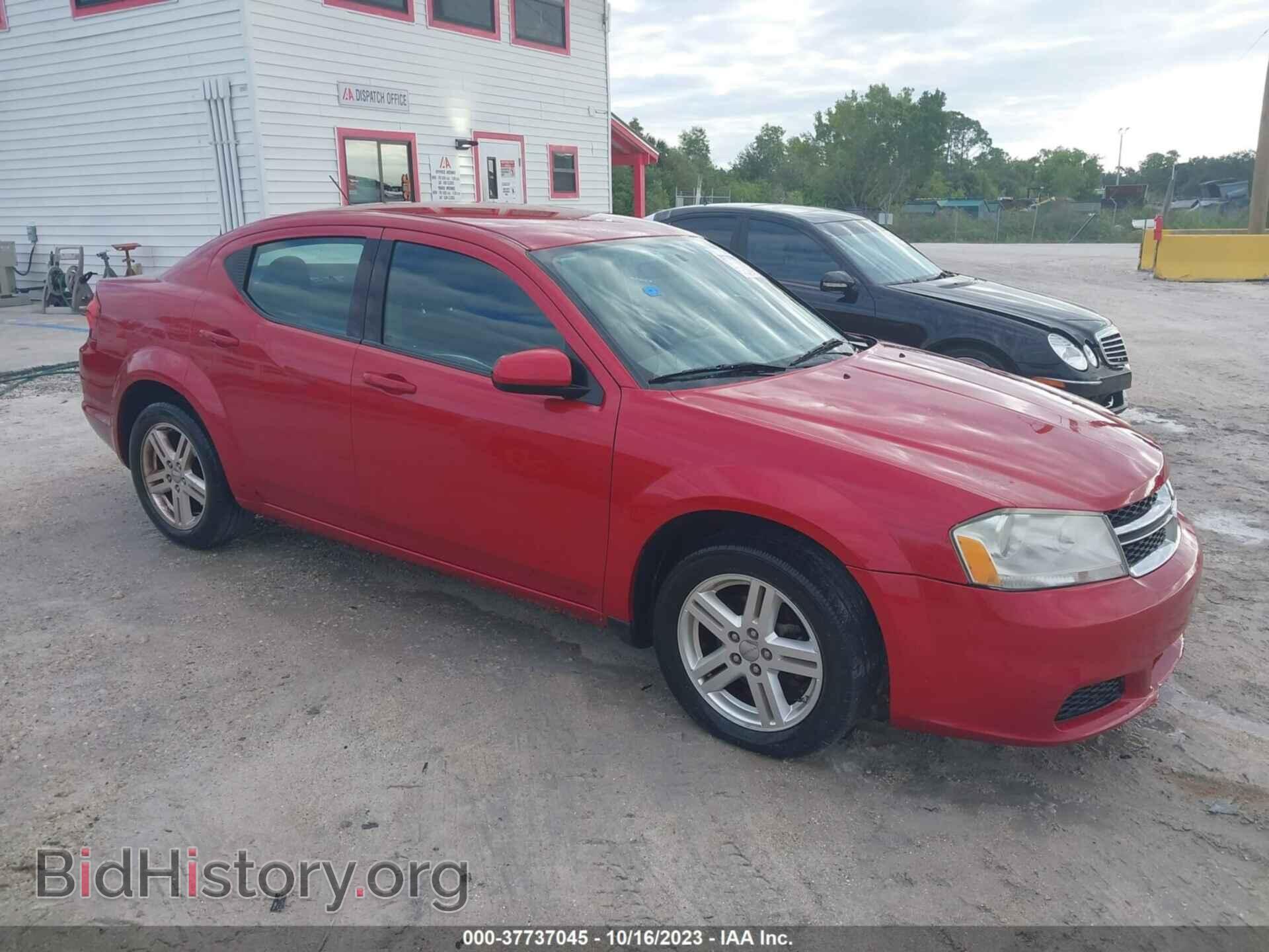 Фотография 1C3CDZCB6CN219480 - DODGE AVENGER 2012