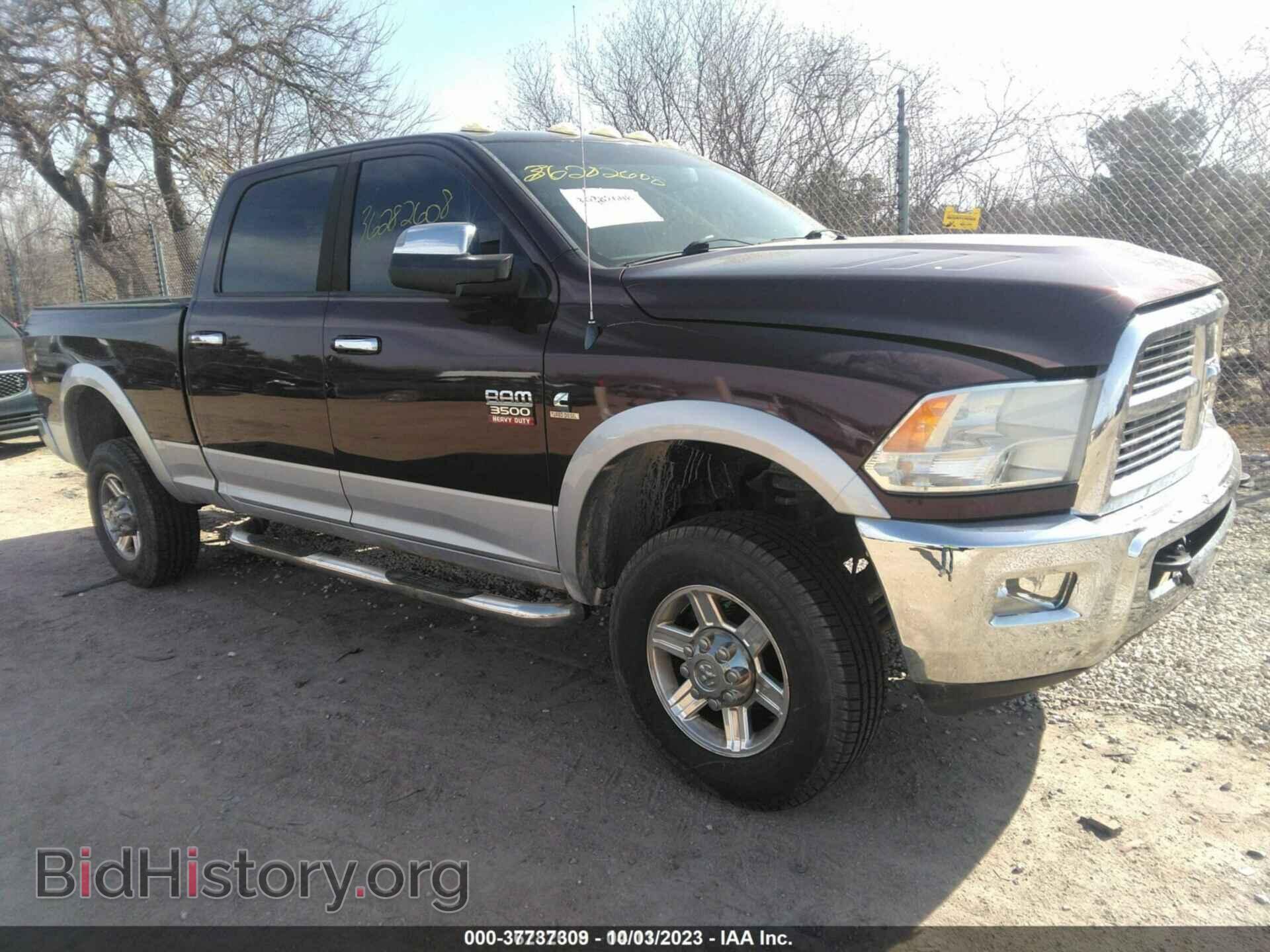 Photo 3C63D3EL2CG129077 - RAM 3500 2012