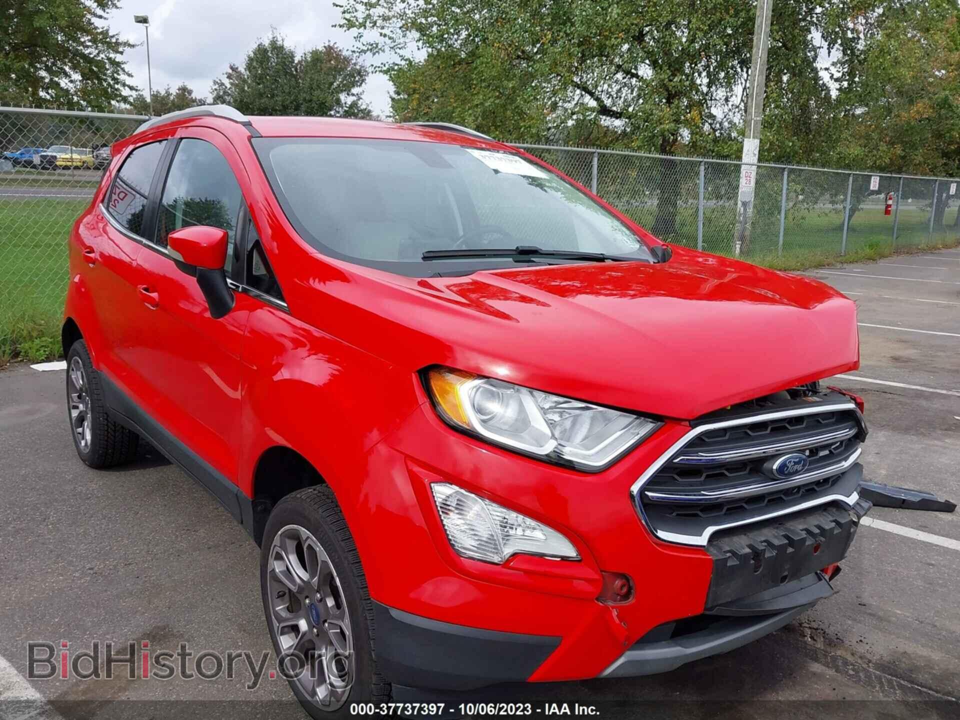 Photo MAJ6S3KL3LC349207 - FORD ECOSPORT 2020
