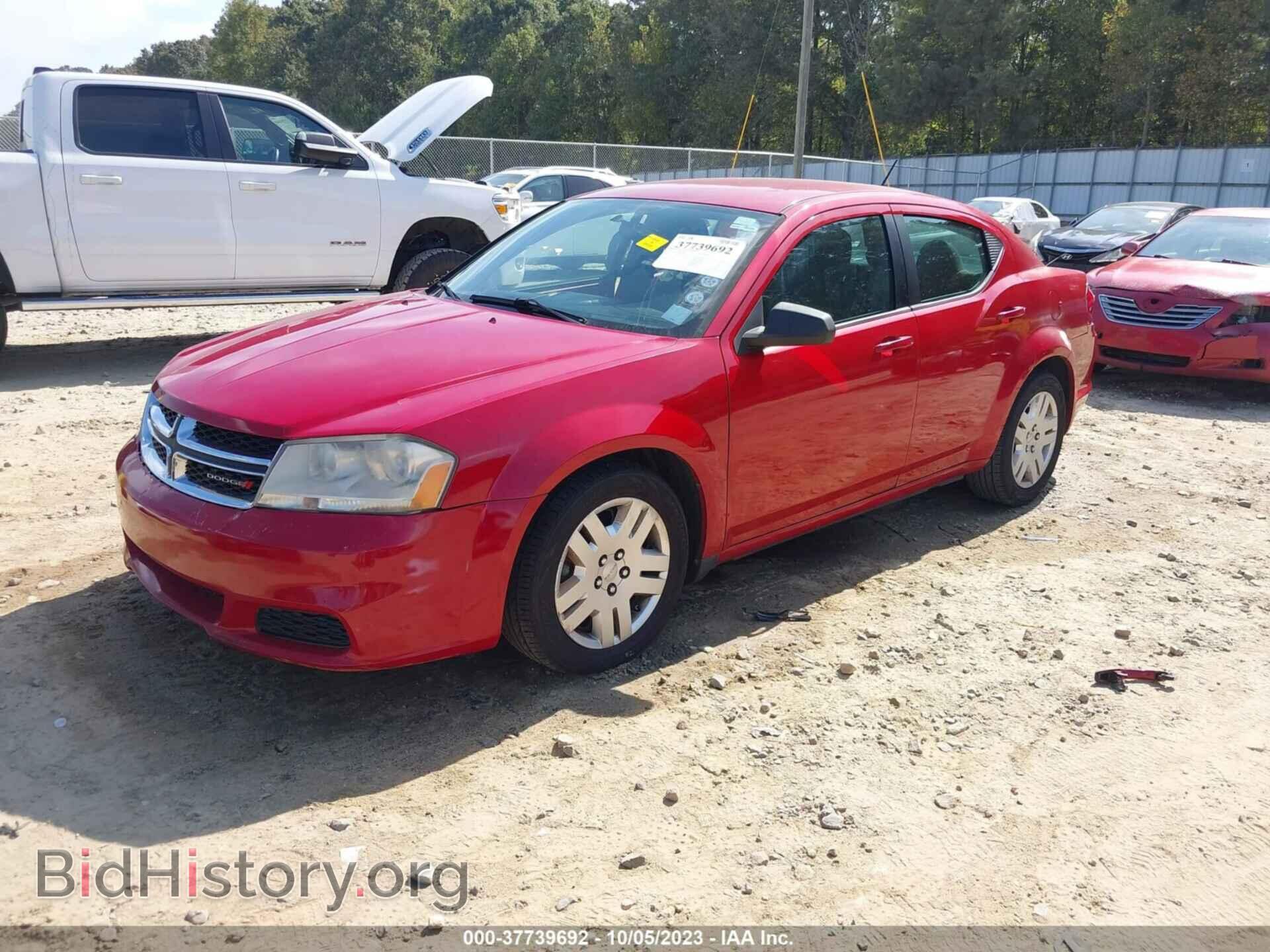 2013 DODGE AVENGER - VIN: 1C3CDZAB4DN700736 - Фото 2