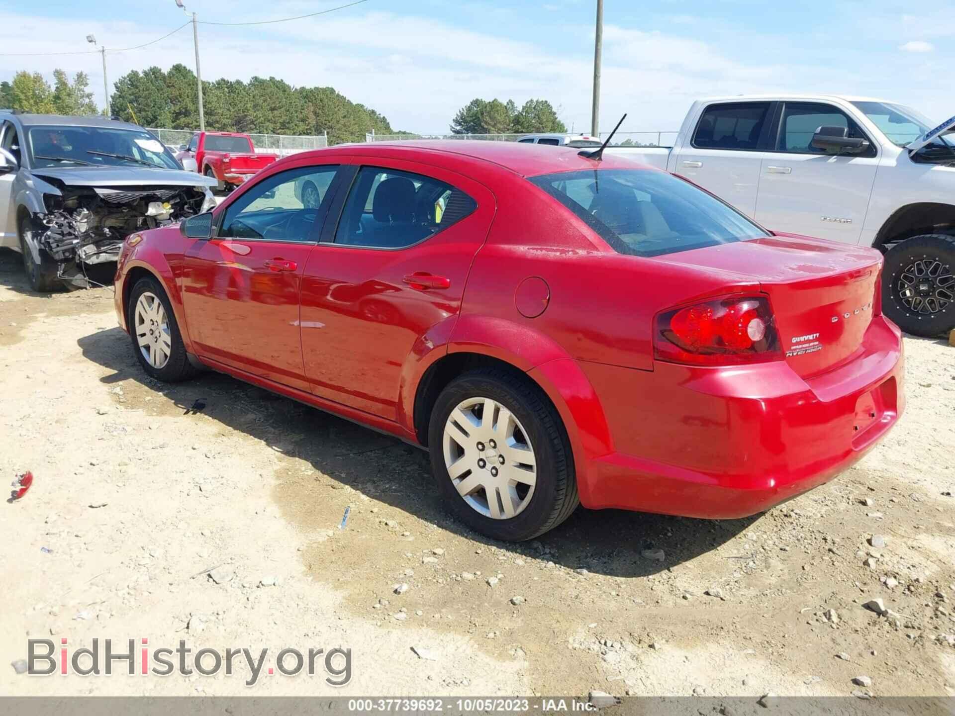 2013 DODGE AVENGER - VIN: 1C3CDZAB4DN700736 - Фото 3