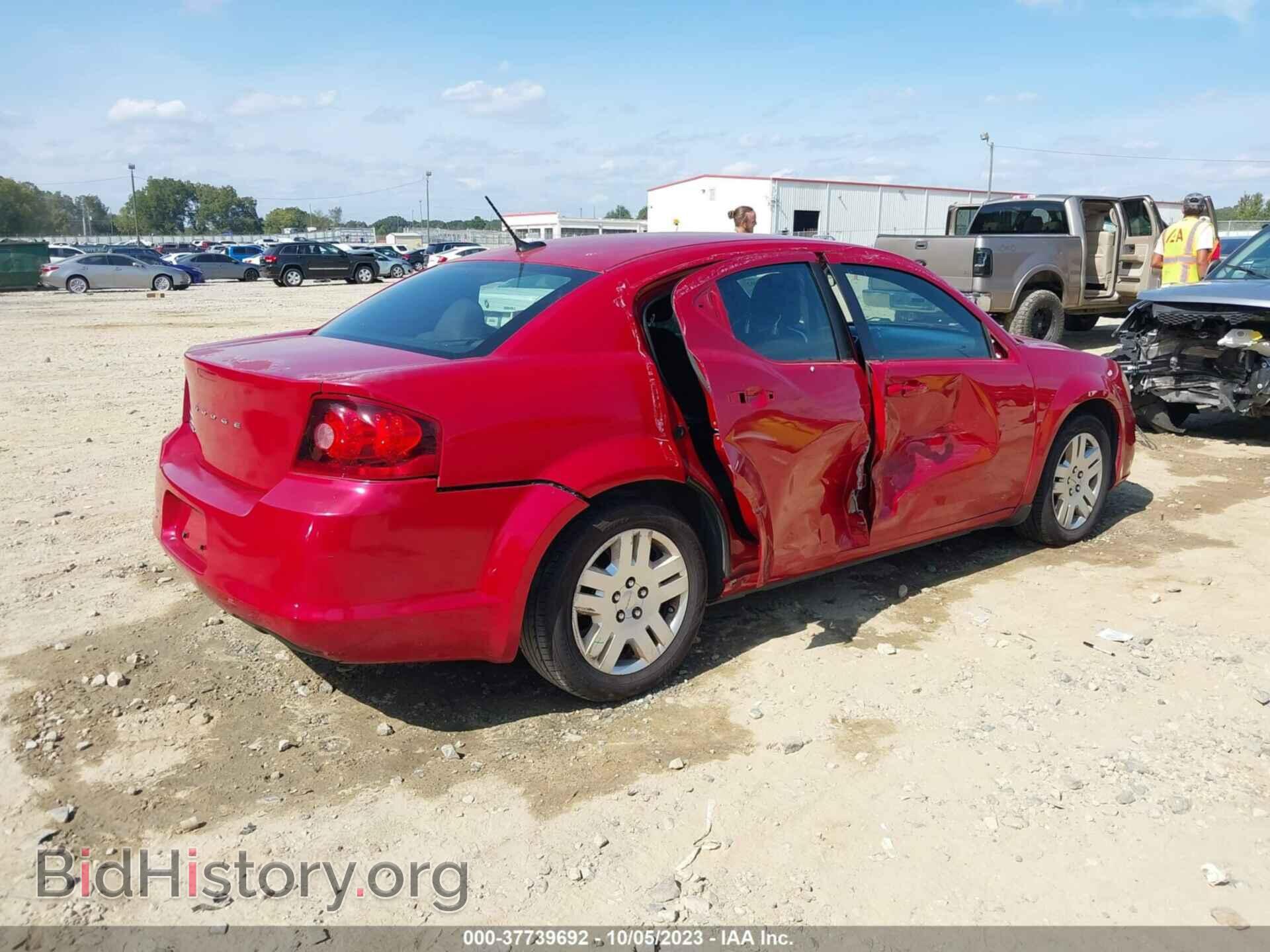 2013 DODGE AVENGER - VIN: 1C3CDZAB4DN700736 - Фото 4