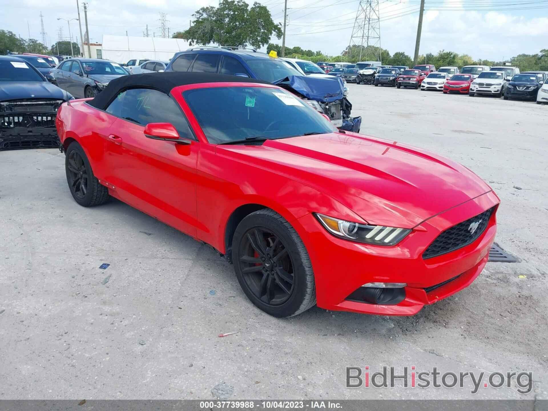 Photo 1FATP8UH4G5241148 - FORD MUSTANG 2016