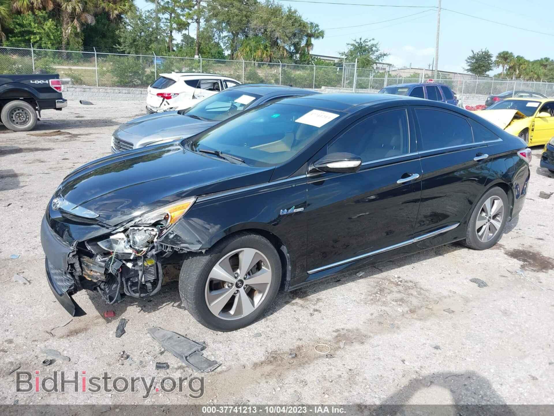 2012 HYUNDAI SONATA - VIN: KMHEC4A43CA054277 - Фото 2