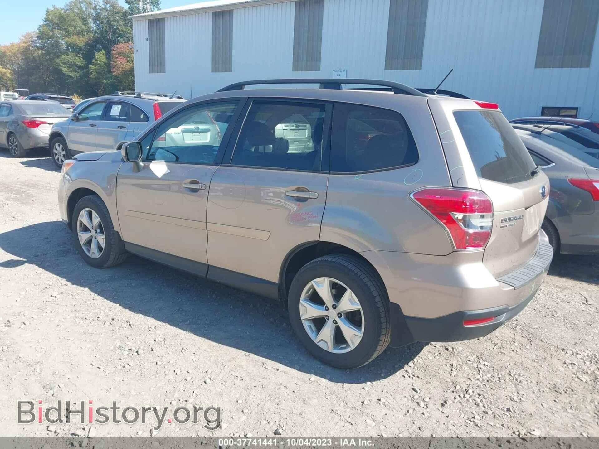 2014 SUBARU FORESTER - VIN: JF2SJAEC6EH483258 - Фото 3