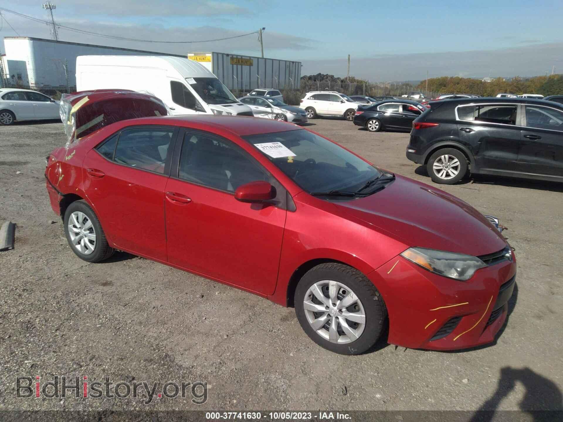 Фотография 2T1BURHE5FC350191 - TOYOTA COROLLA 2015