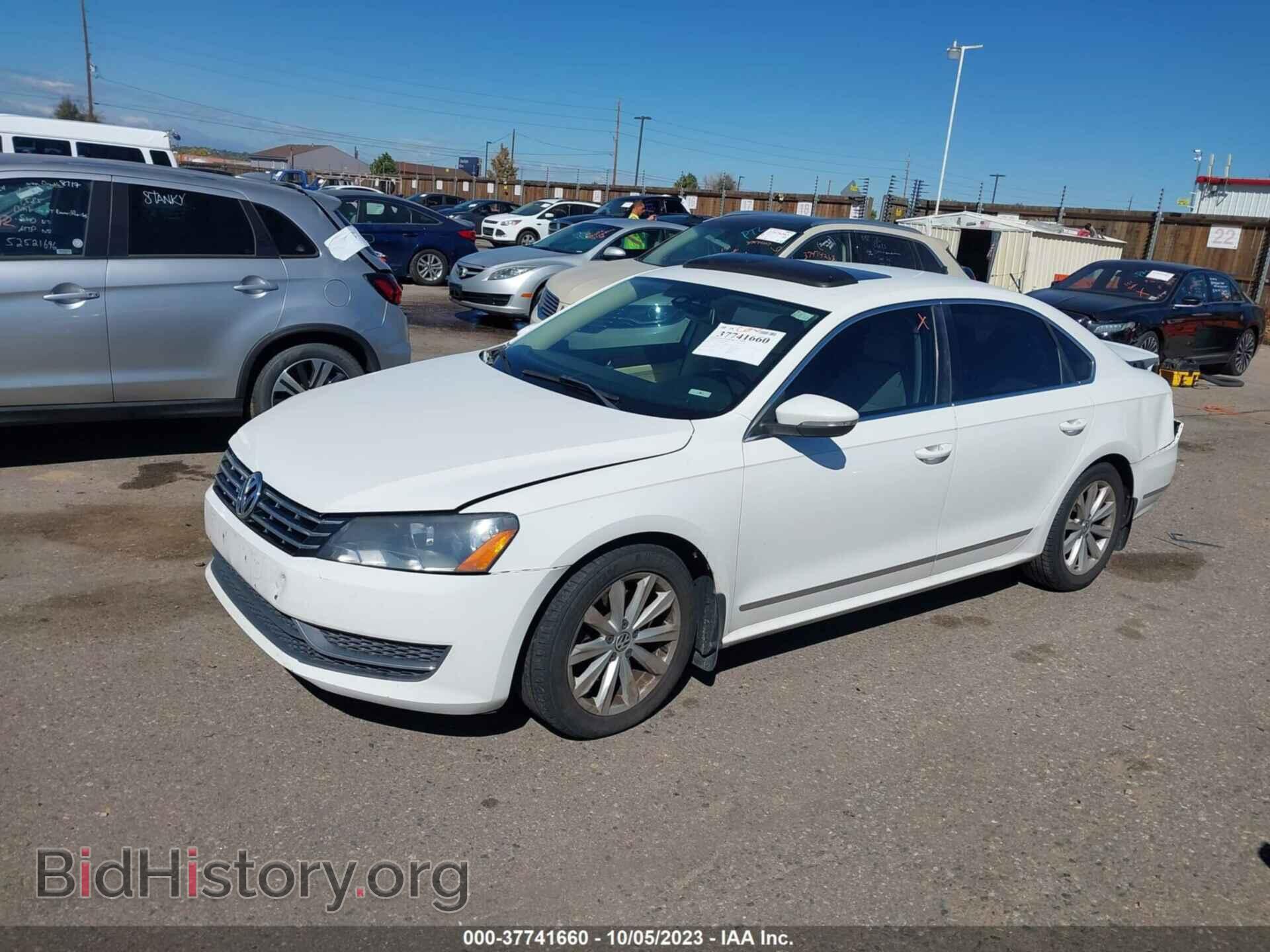2012 VOLKSWAGEN PASSAT - VIN: 1VWCP7A30CC060113 - Фото 2