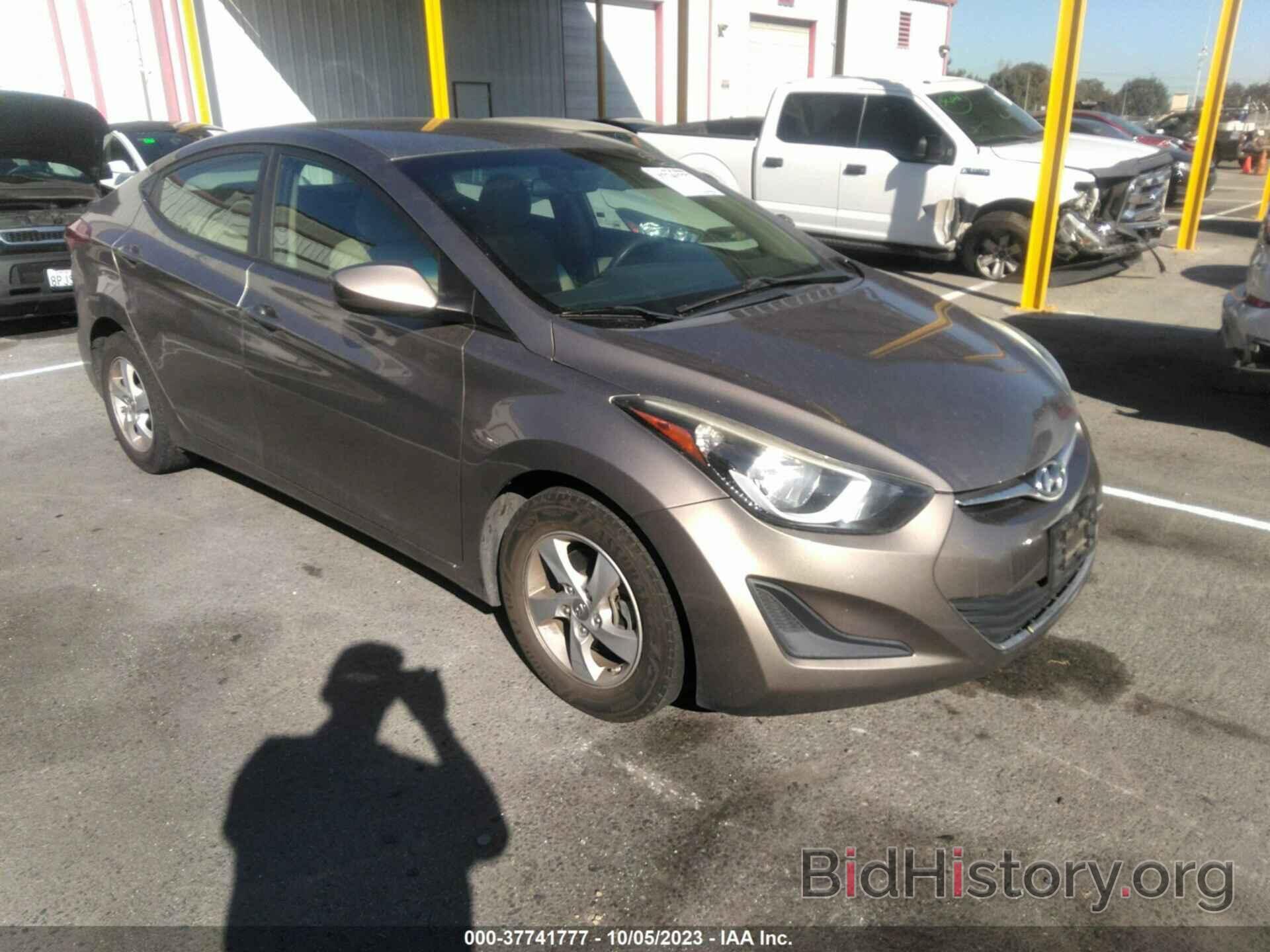 Photo 5NPDH4AE1FH646557 - HYUNDAI ELANTRA 2015