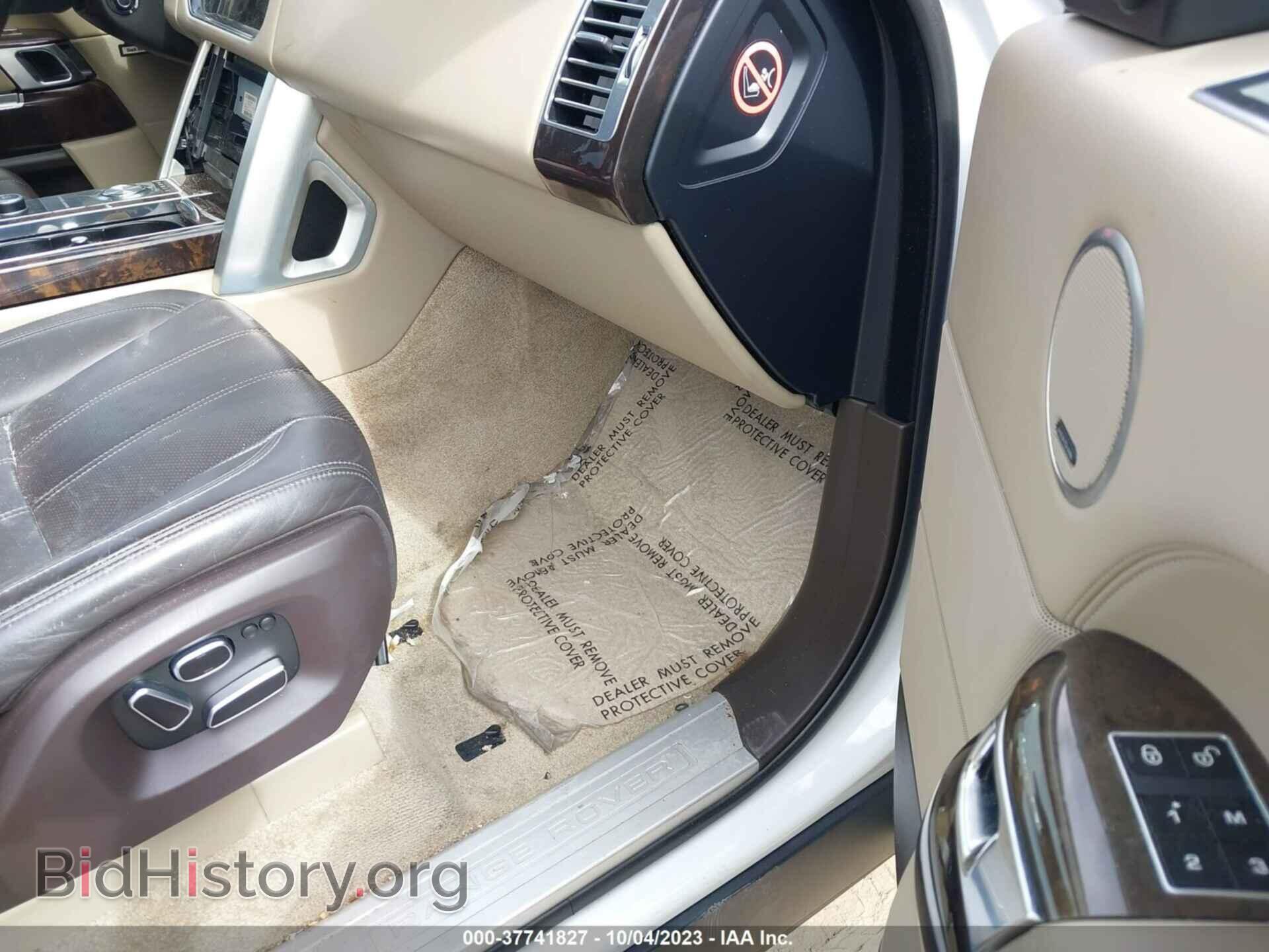 2013 LAND ROVER RANGE ROVER - VIN: SALGS2EF8DA119876 - Фото 5