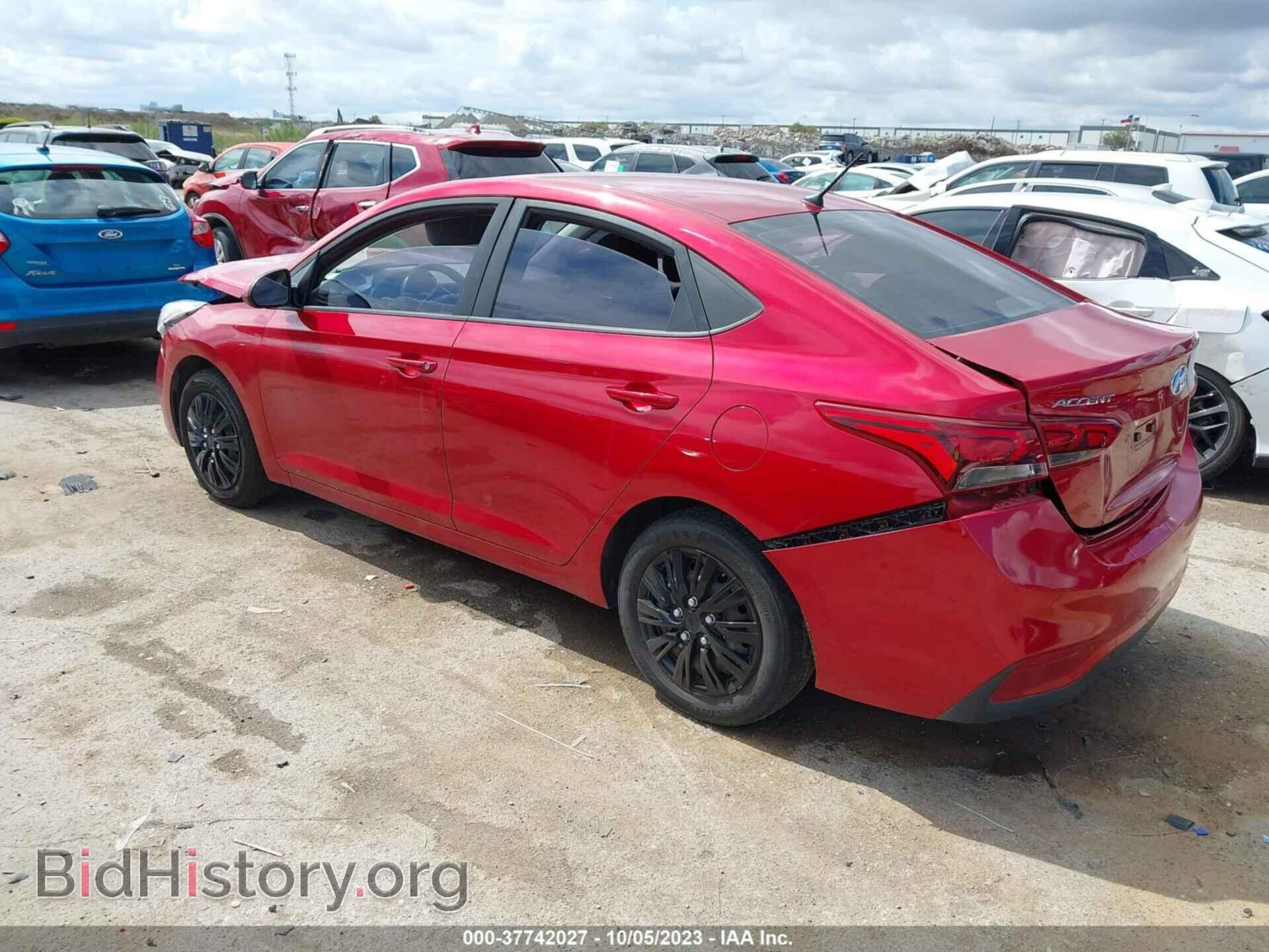 2019 HYUNDAI ACCENT - VIN: 3KPC24A30KE053296 - Фото 3