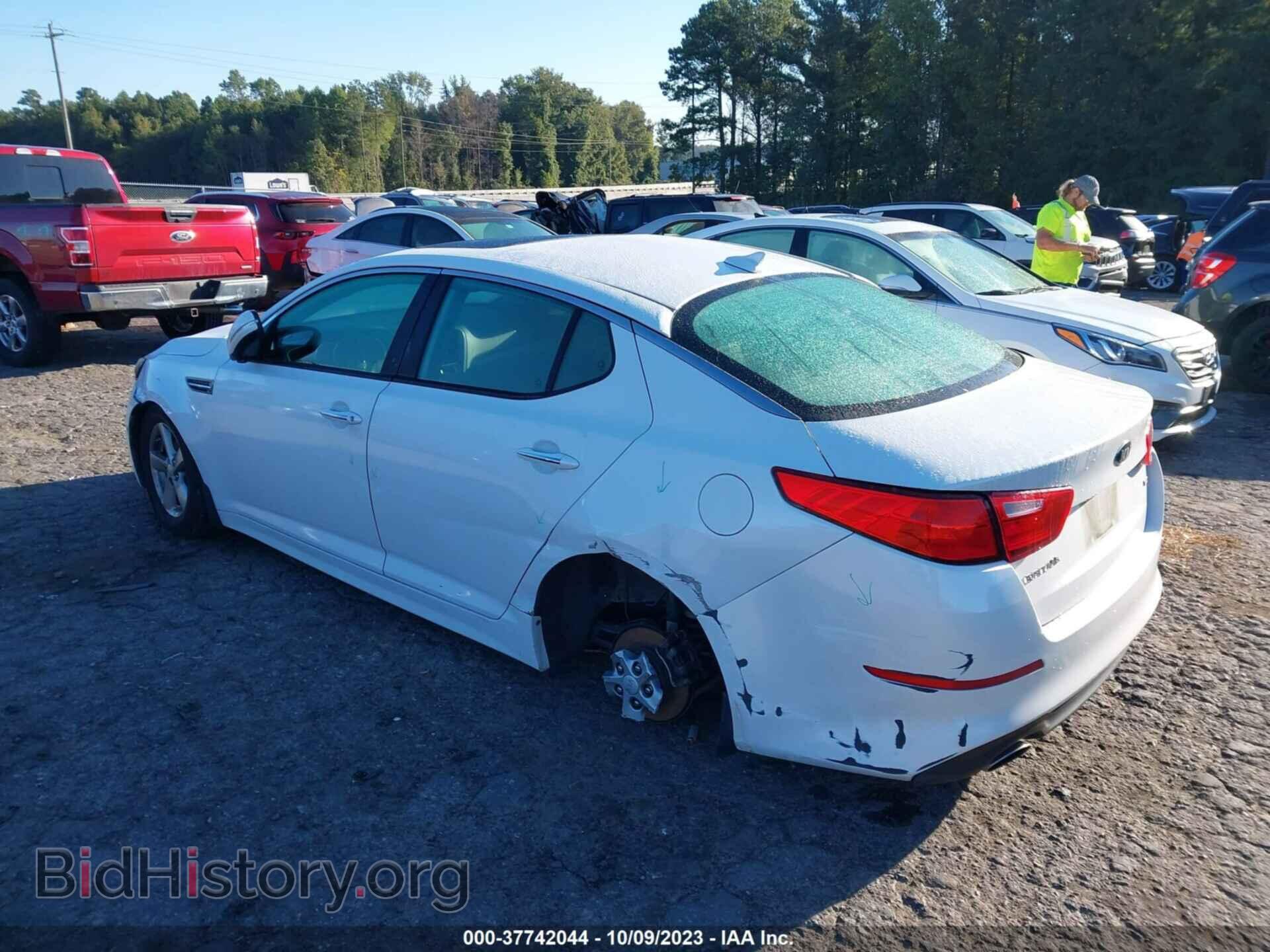 2014 KIA OPTIMA - VIN: 5XXGM4A76EG290885 - Фото 3