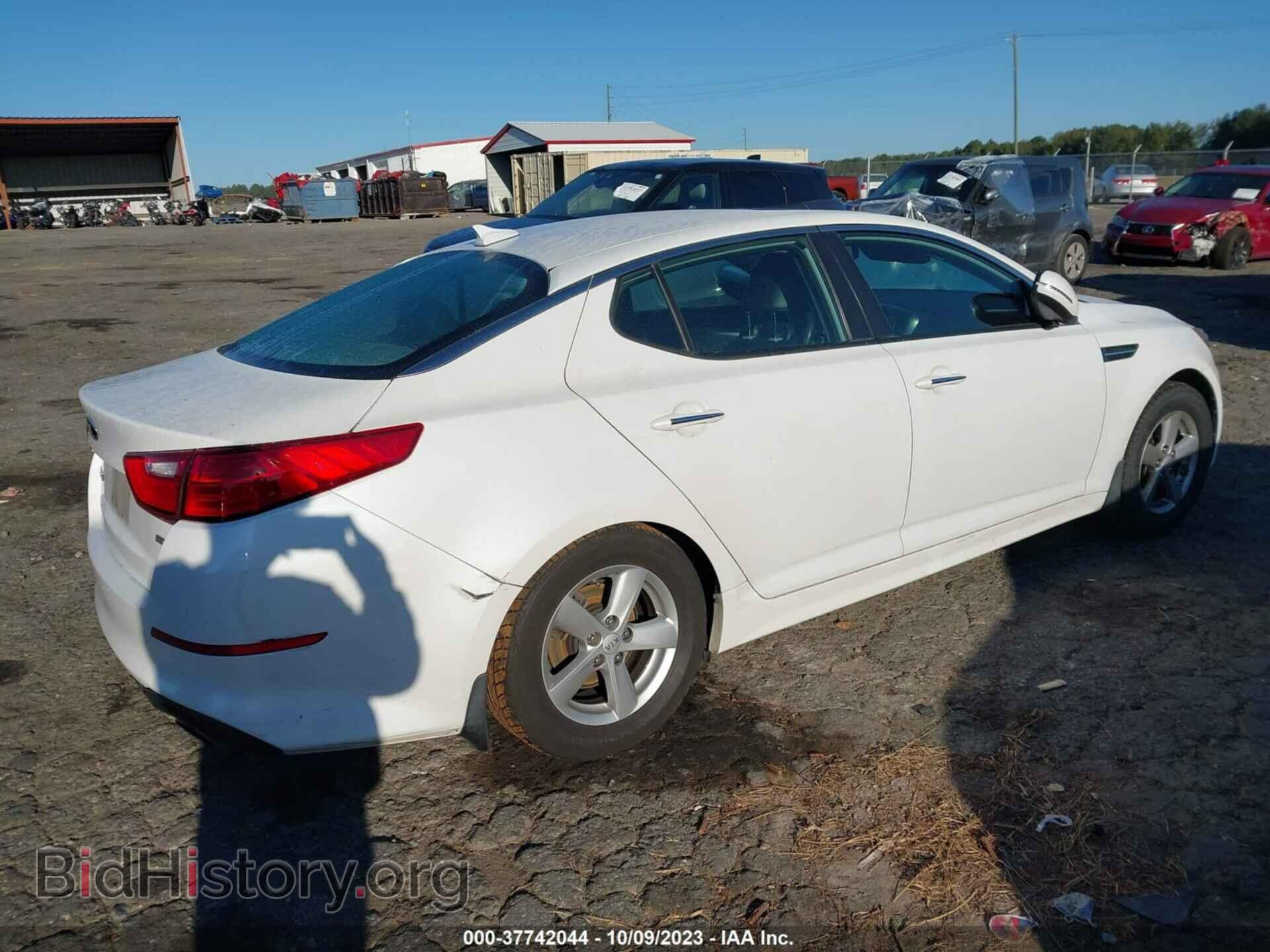 2014 KIA OPTIMA - VIN: 5XXGM4A76EG290885 - Фото 4