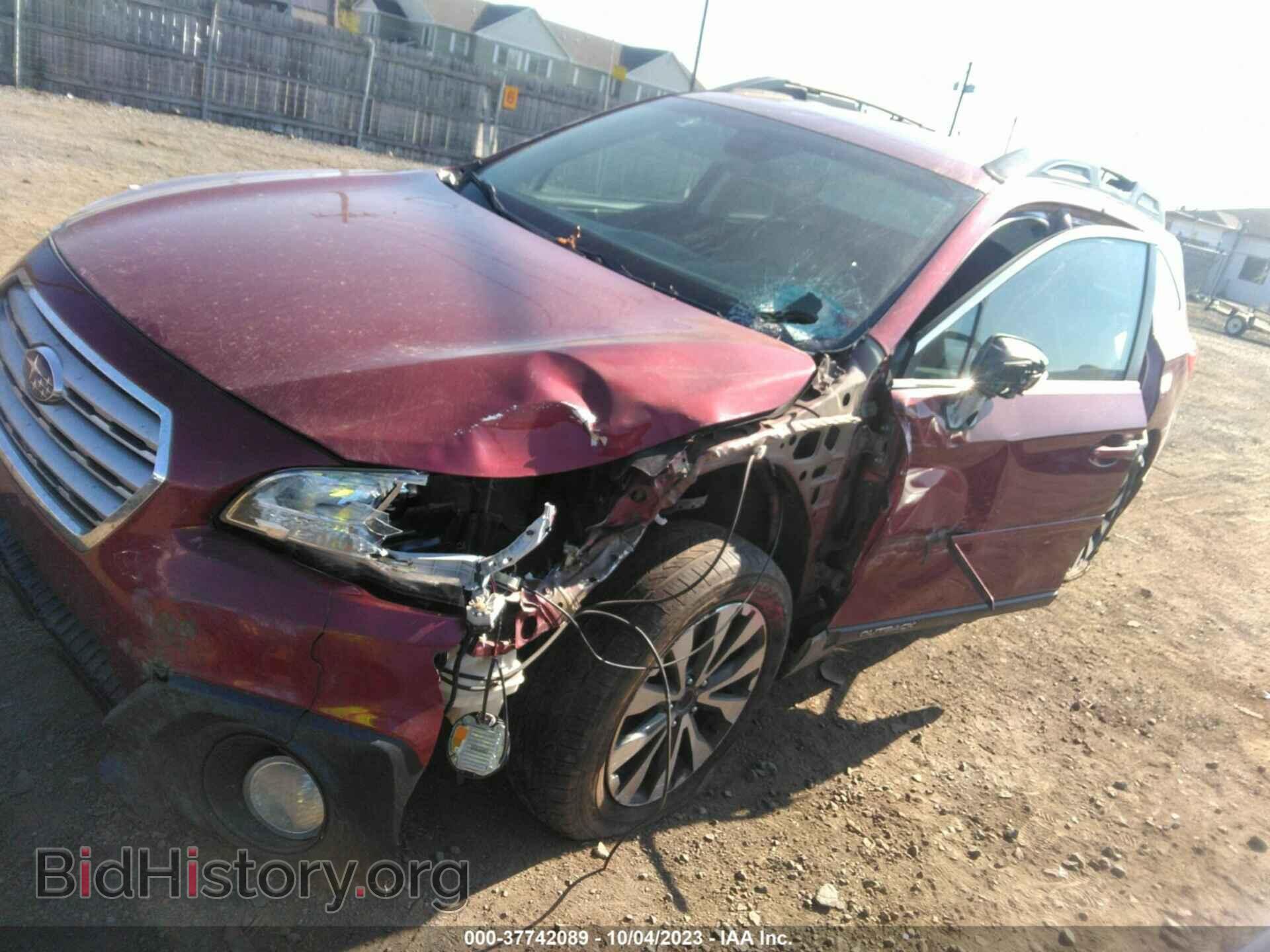 2017 SUBARU OUTBACK - VIN: 4S4BSANC9H3257403 - Фото 2