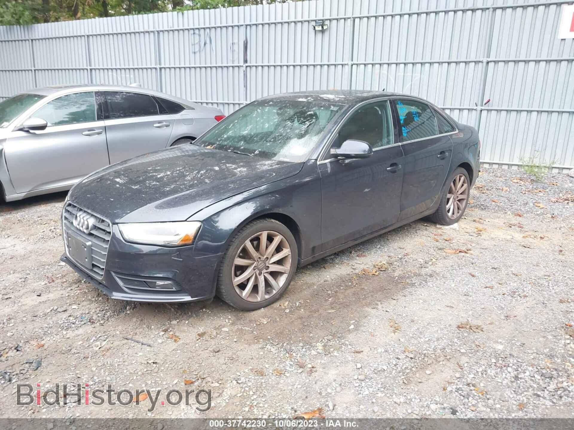 2013 AUDI A4 - VIN: WAUFFAFL9DN009141 - Фото 2