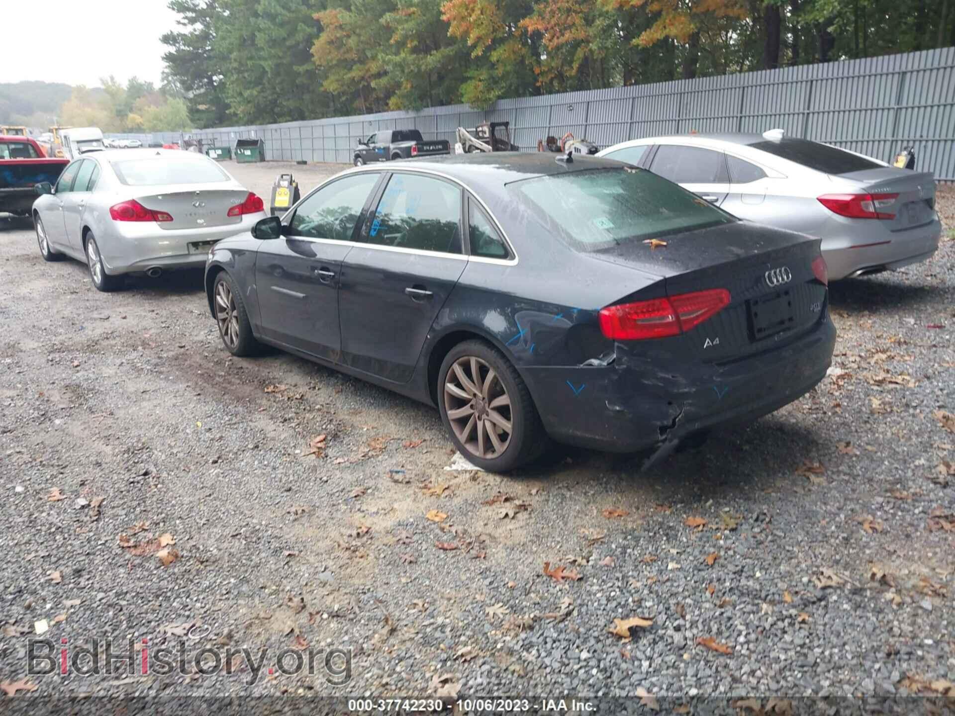 2013 AUDI A4 - VIN: WAUFFAFL9DN009141 - Фото 3