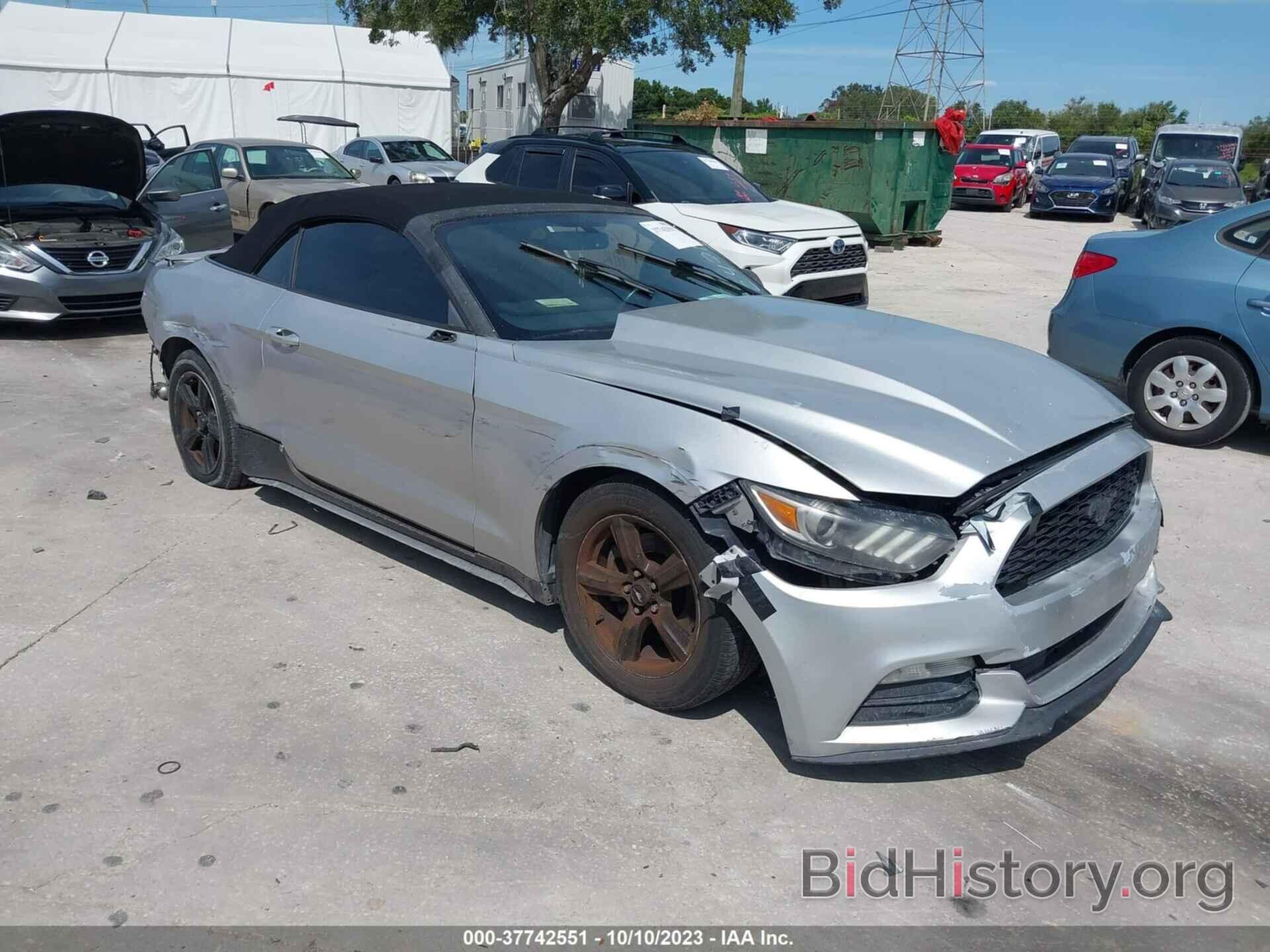 Photo 1FATP8EM4G5247124 - FORD MUSTANG 2016