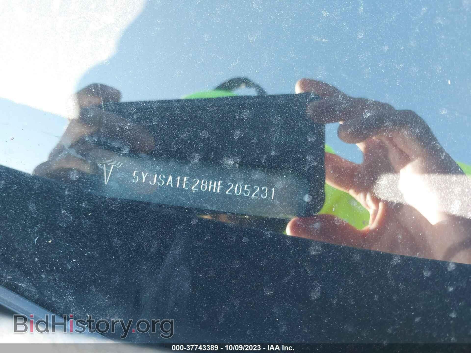 2017 TESLA MODEL S - VIN: 5YJSA1E28HF205231 - Photo 9