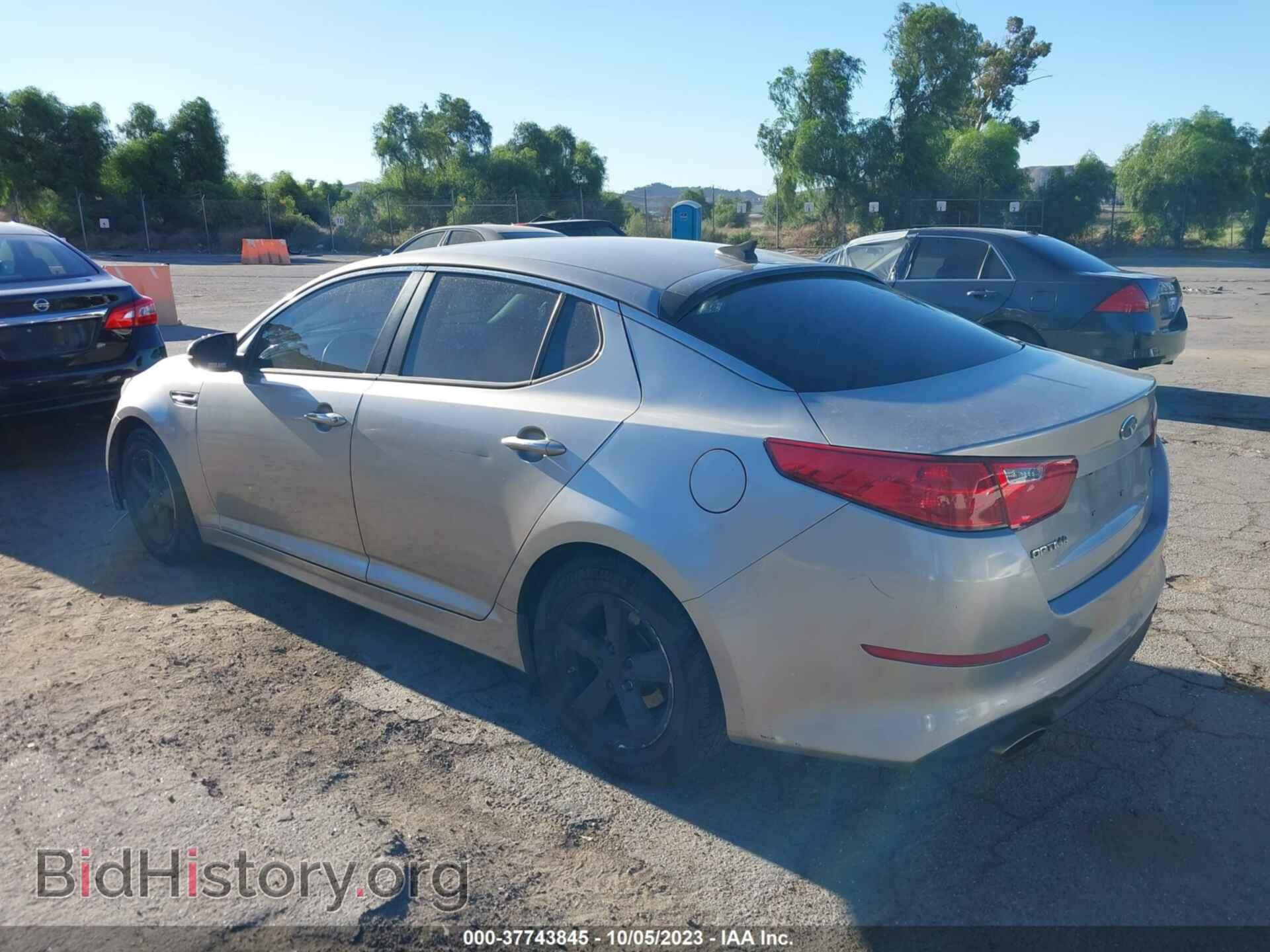 2014 KIA OPTIMA - VIN: KNAGM4A76E5449941 - Photo 3