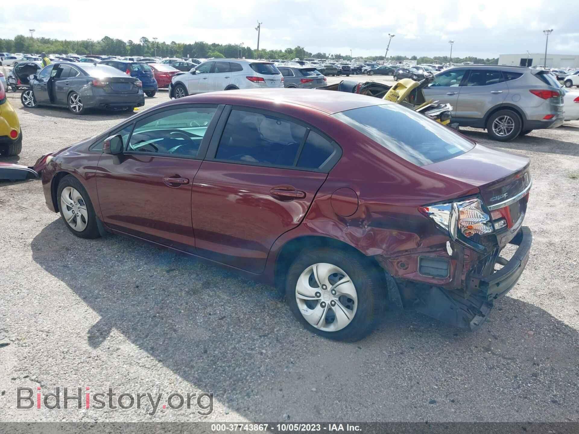 2013 HONDA CIVIC SDN - VIN: 19XFB2F59DE055935 - Фото 3