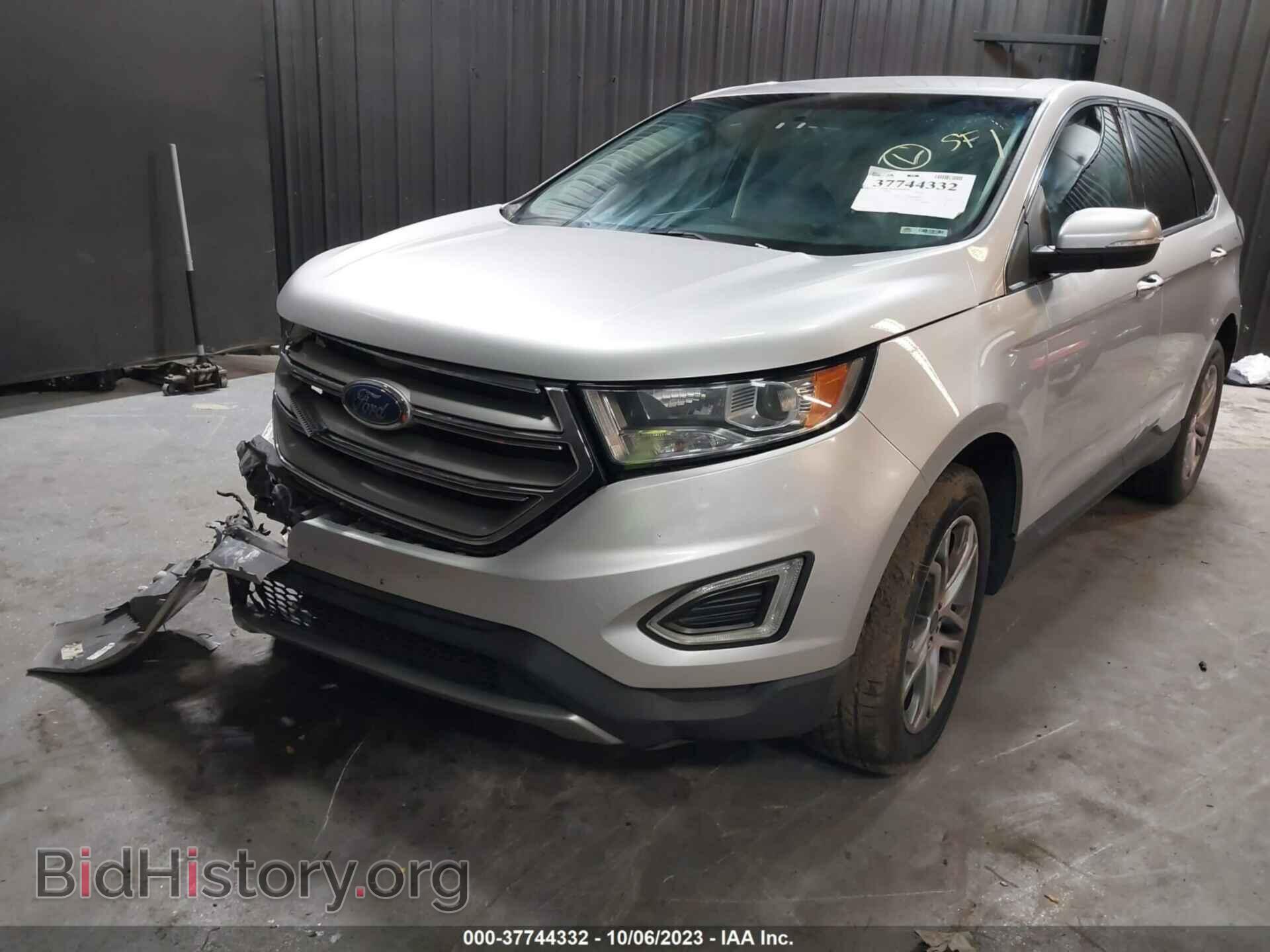 2015 FORD EDGE - VIN: 2FMTK4K91FBB61583 - Photo 2