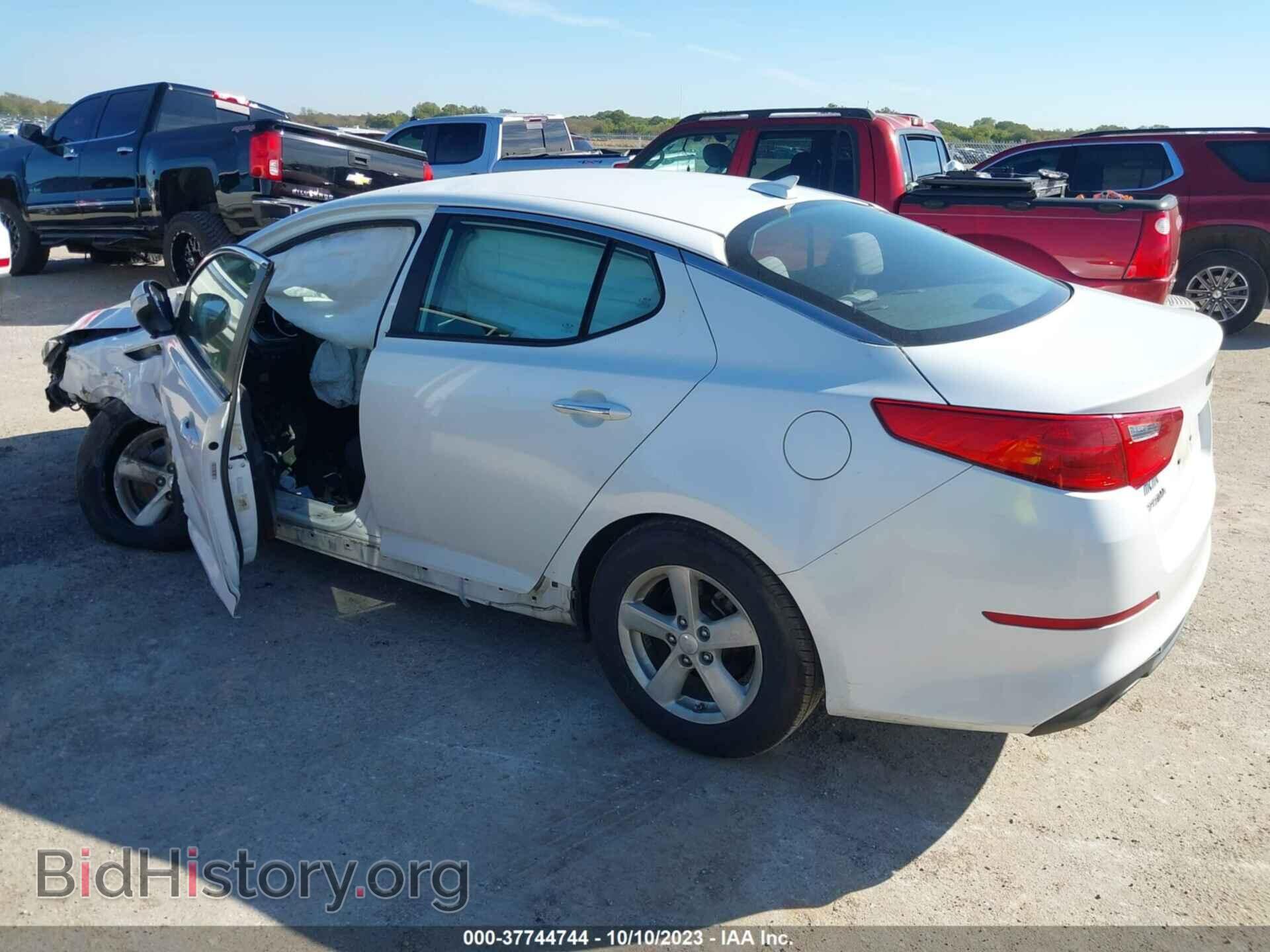 2015 KIA OPTIMA - VIN: KNAGM4A77F5601274 - Фото 3