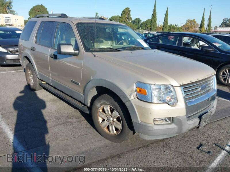2006 Ford EXPLORER XLT (VIN 1FMEU73E16UA46069) — фото 1 из 16, IAAI, повреждение: левая передняя часть