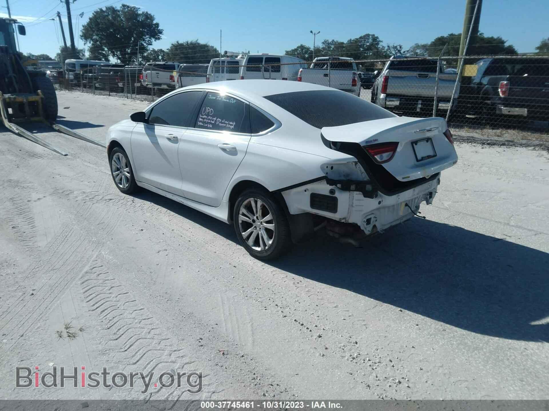 2015 CHRYSLER 200 - VIN: 1C3CCCAB7FN714116 - Фото 3