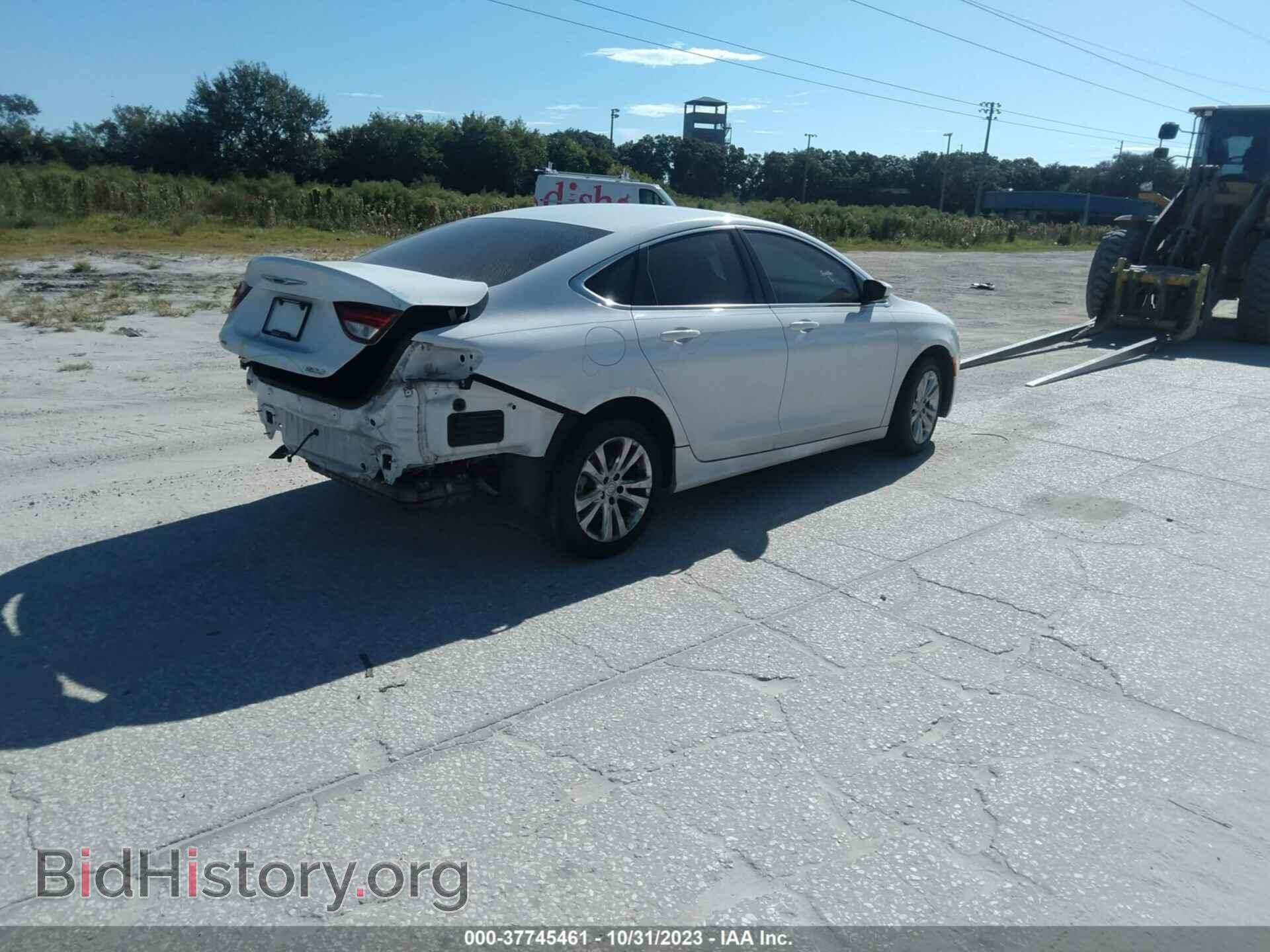 2015 CHRYSLER 200 - VIN: 1C3CCCAB7FN714116 - Фото 4
