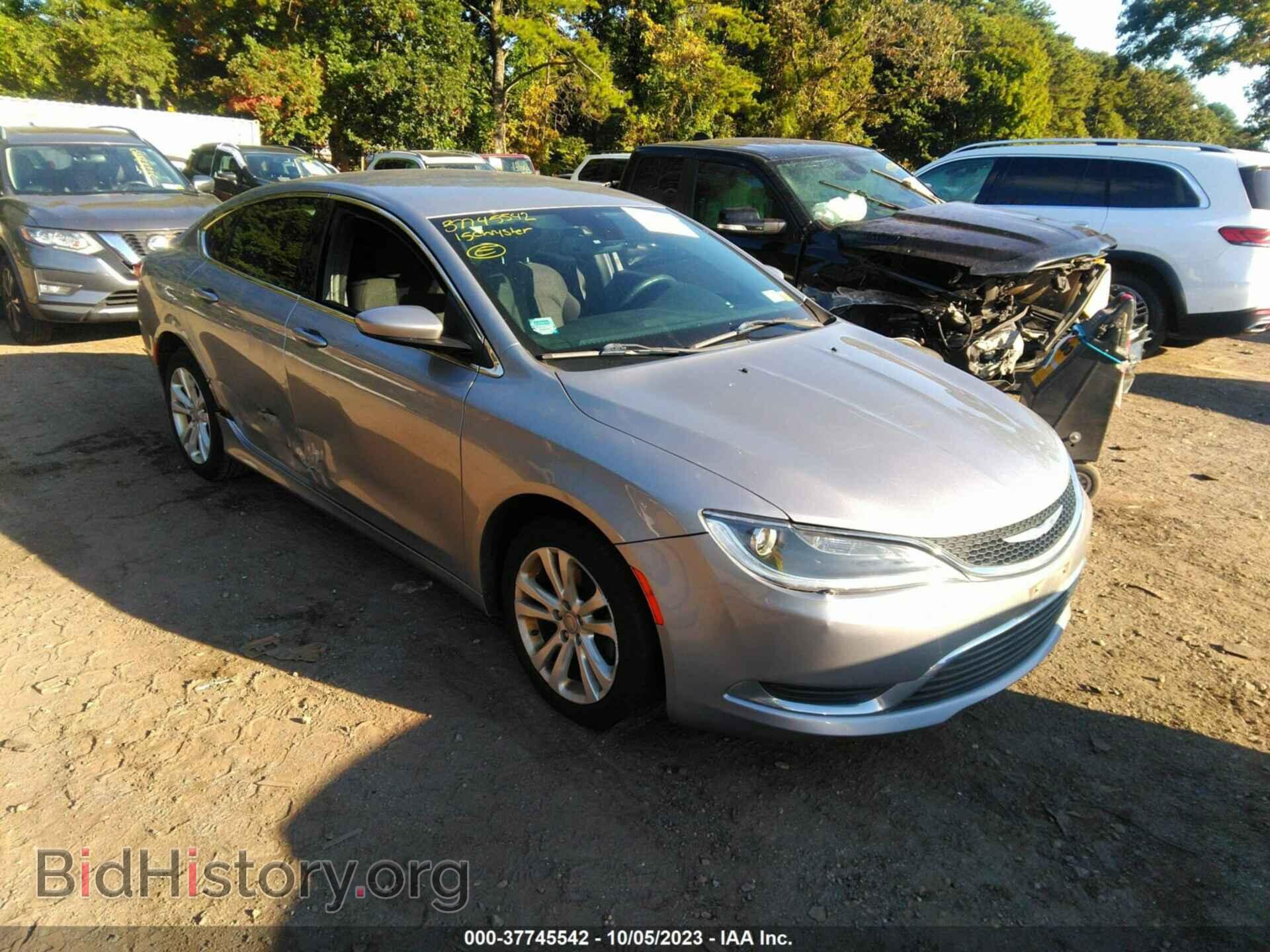 Фотография 1C3CCCABXFN638200 - CHRYSLER 200 2015