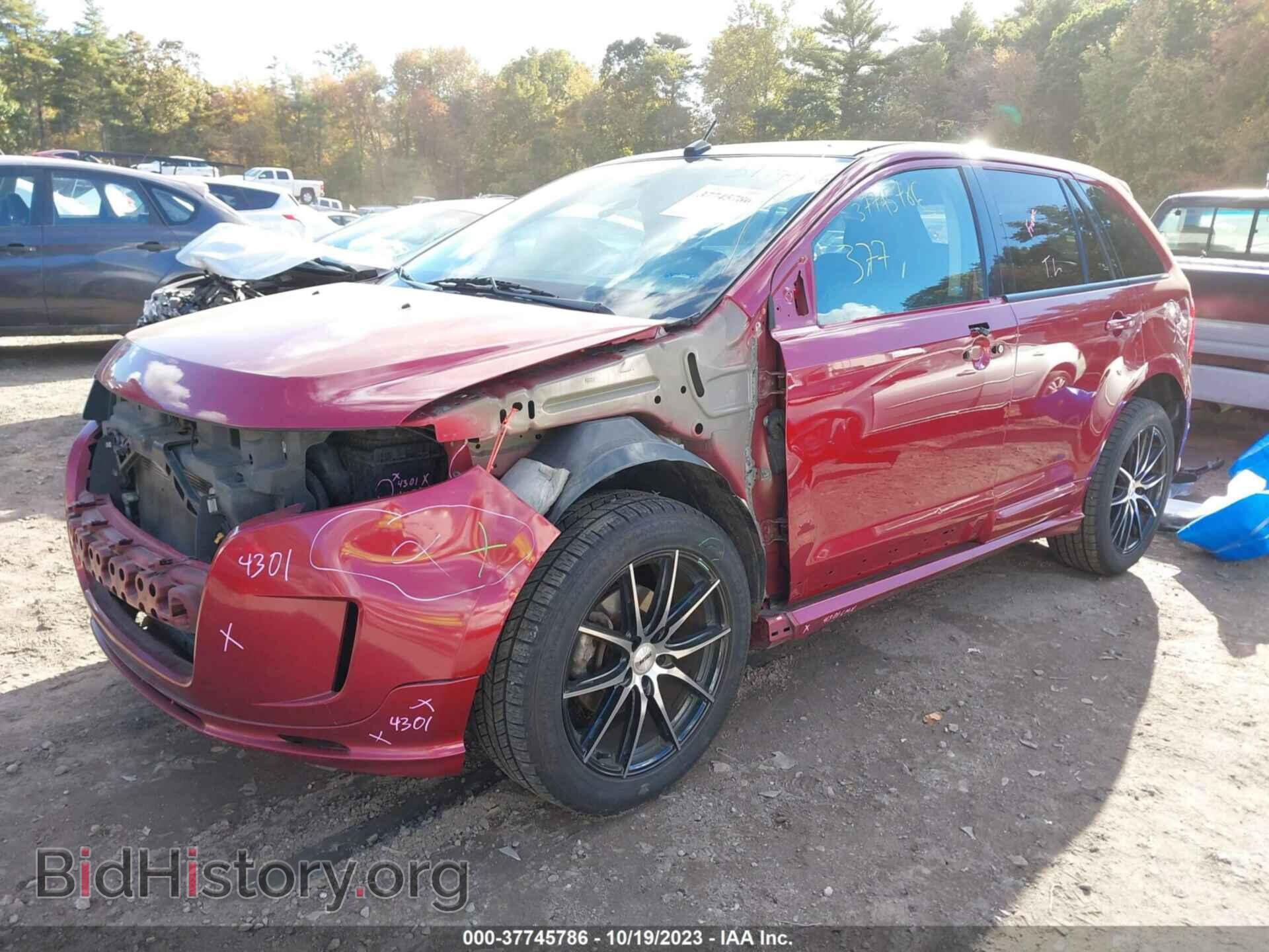2013 FORD EDGE - VIN: 2FMDK4AKXDBE29973 - Фото 2