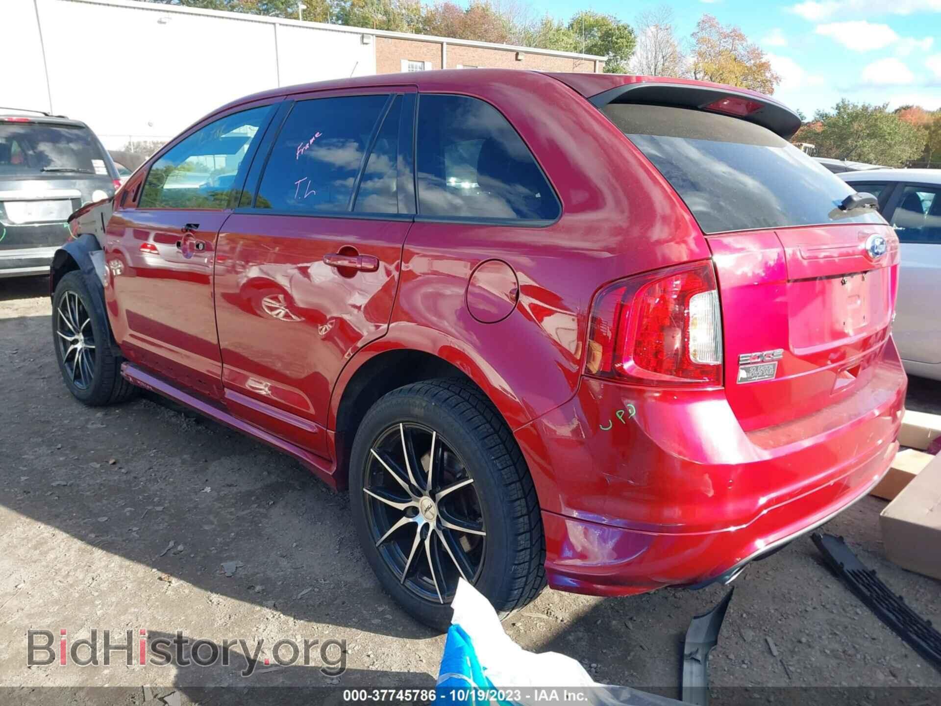 2013 FORD EDGE - VIN: 2FMDK4AKXDBE29973 - Фото 3