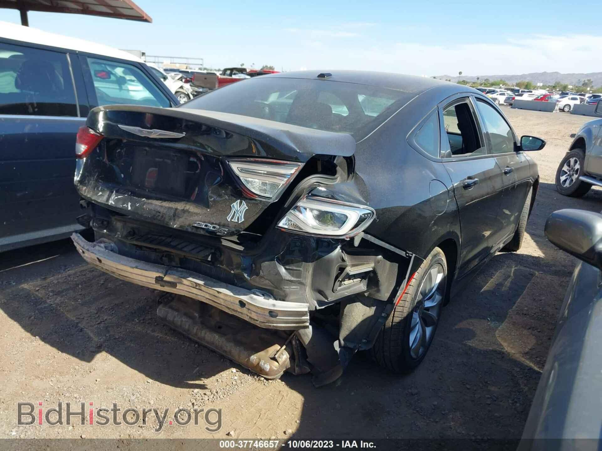 2015 CHRYSLER 200 - VIN: 1C3CCCBB4FN688475 - Фото 4