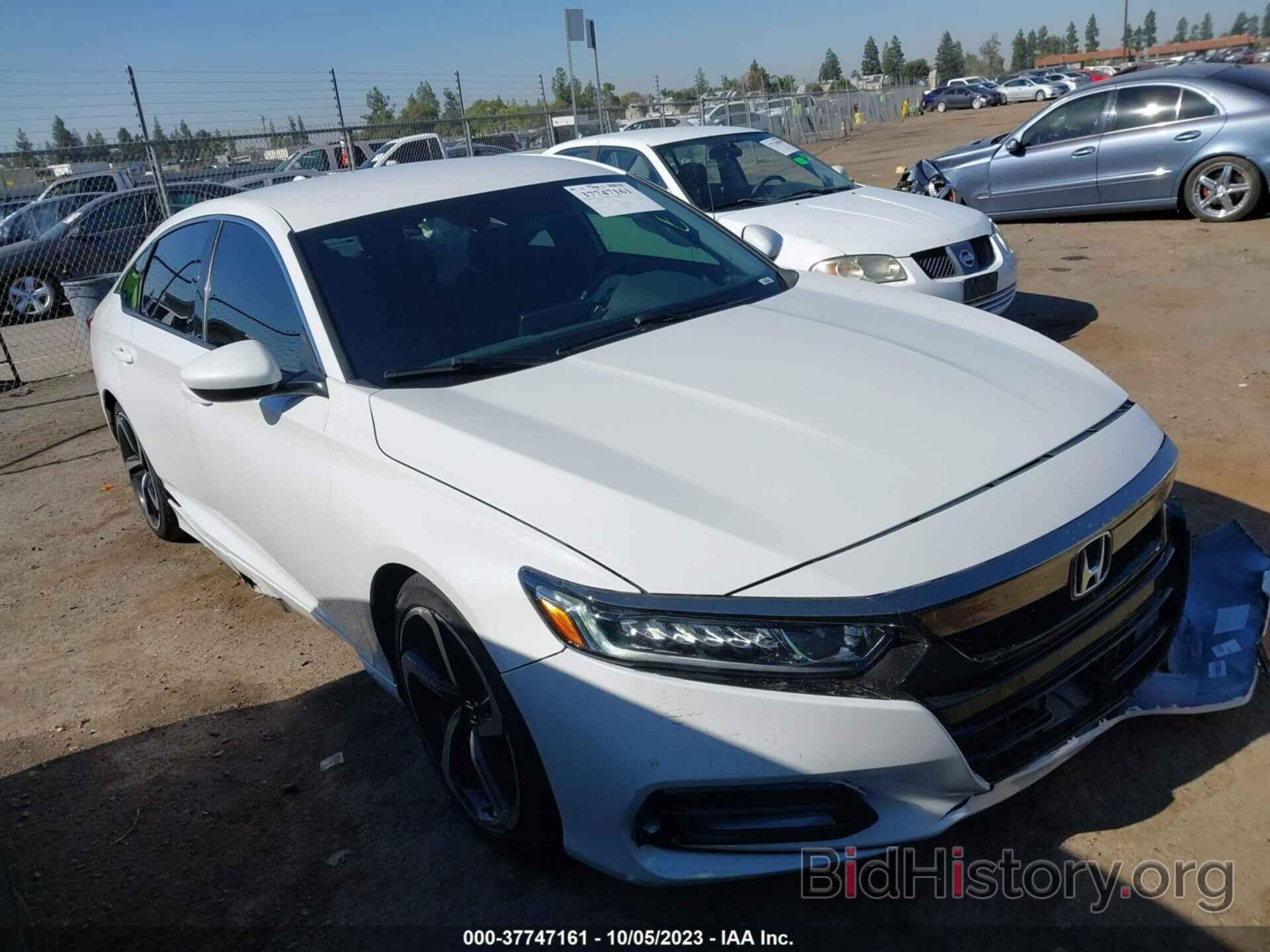 Photo 1HGCV1F36KA079274 - HONDA ACCORD SEDAN 2019