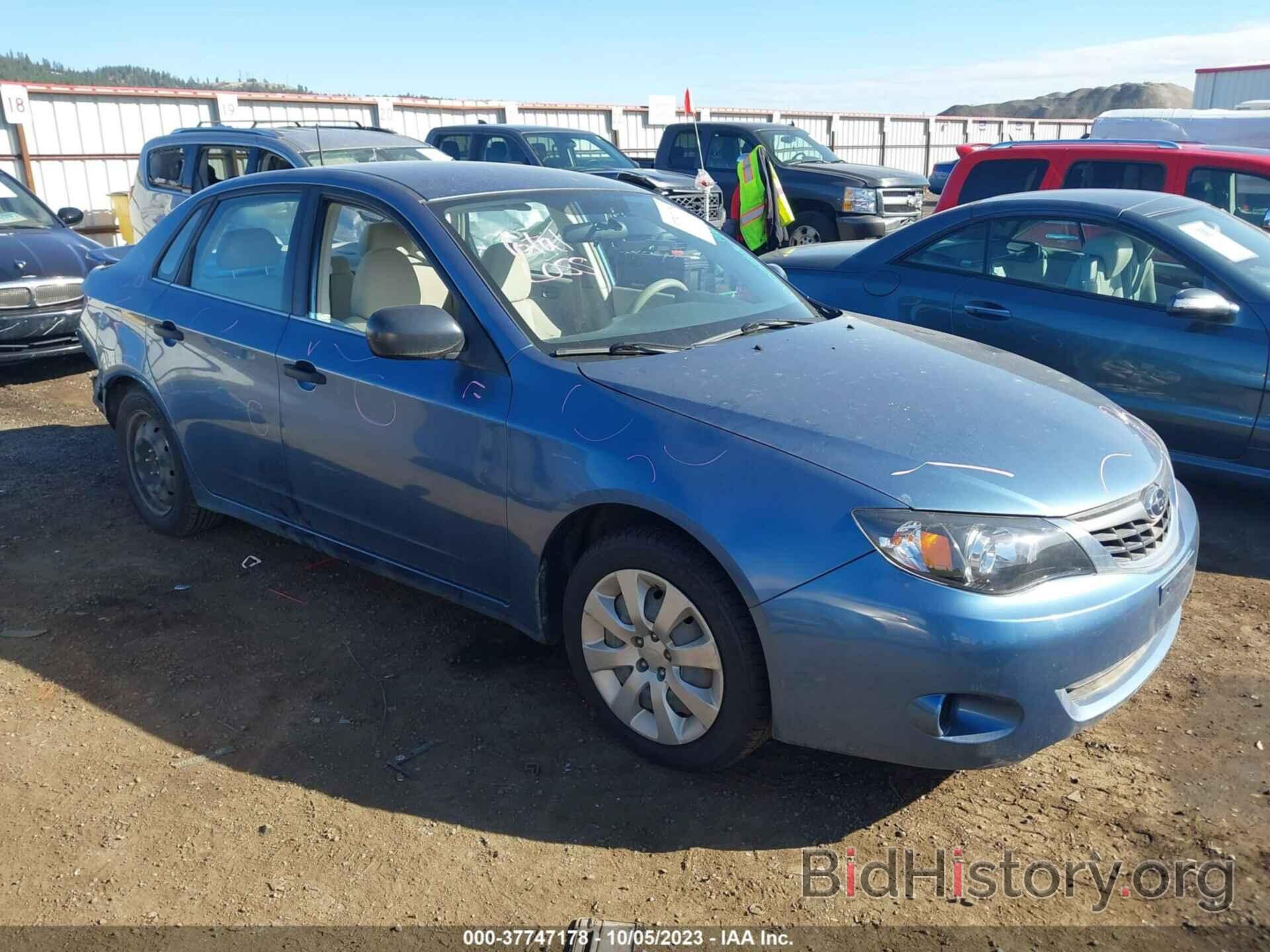 Photo JF1GE61608H527562 - SUBARU IMPREZA SEDAN 2008