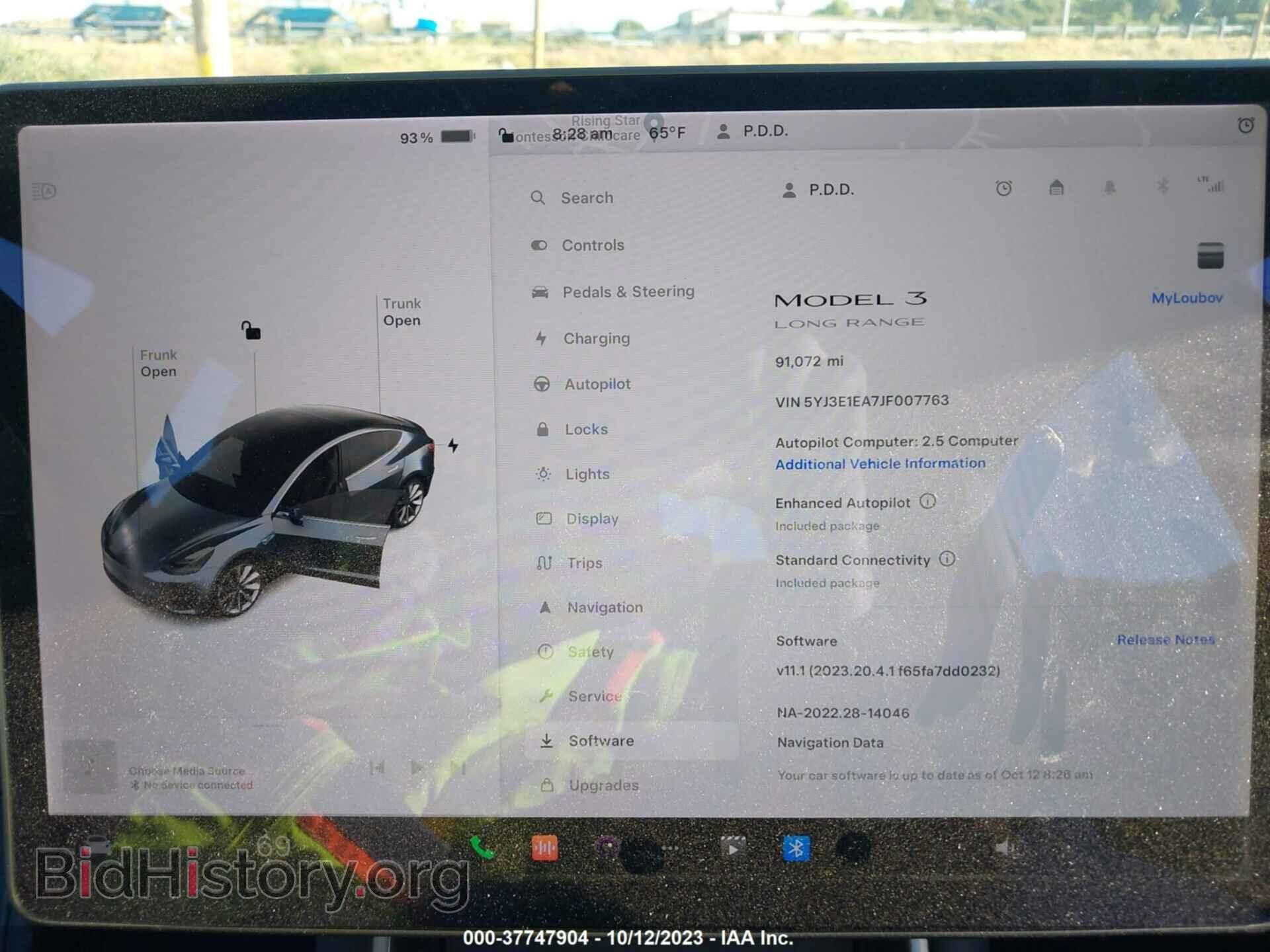 2018 TESLA MODEL 3 - VIN: 5YJ3E1EA7JF007763 - Photo 17