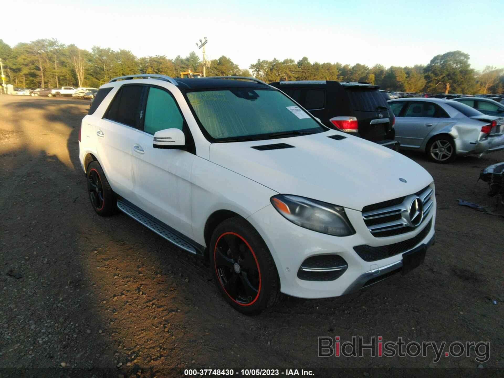 Photo 4JGDA5HB3GA624599 - MERCEDES-BENZ GLE 2016