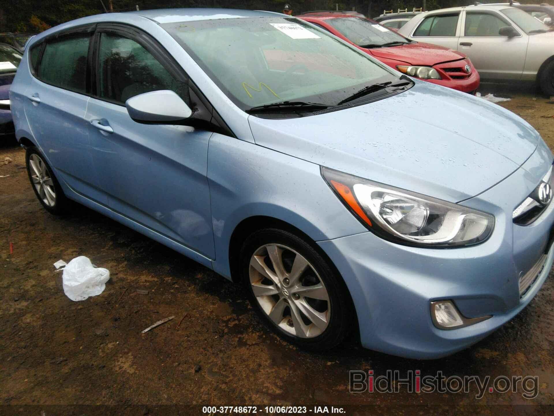 Photo KMHCU5AE8CU005139 - HYUNDAI ACCENT 2012