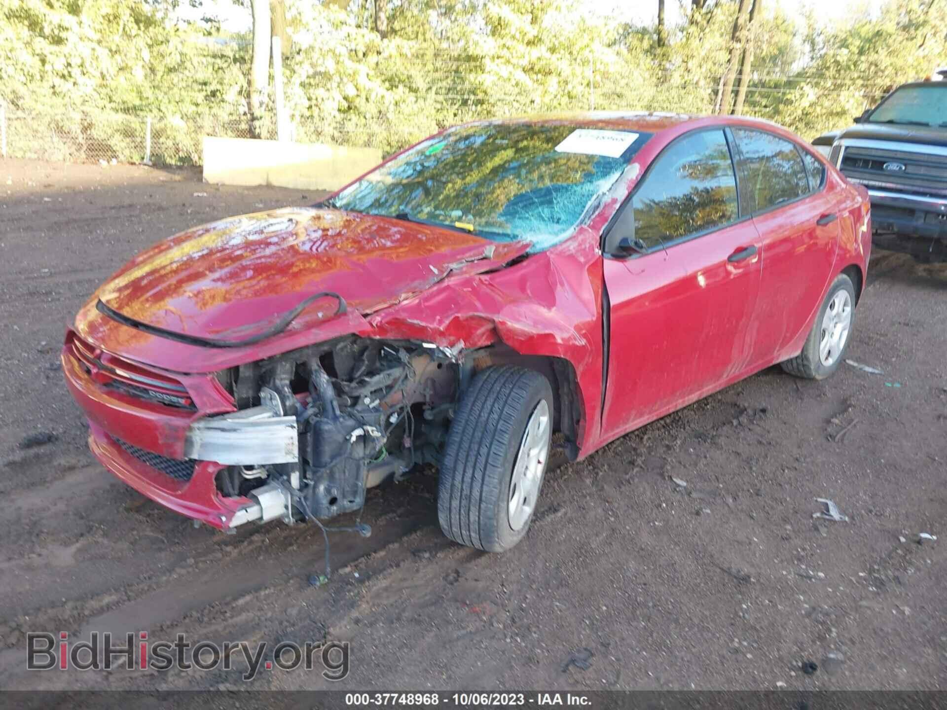 2013 DODGE DART - VIN: 1C3CDFAAXDD127627 - Фото 2