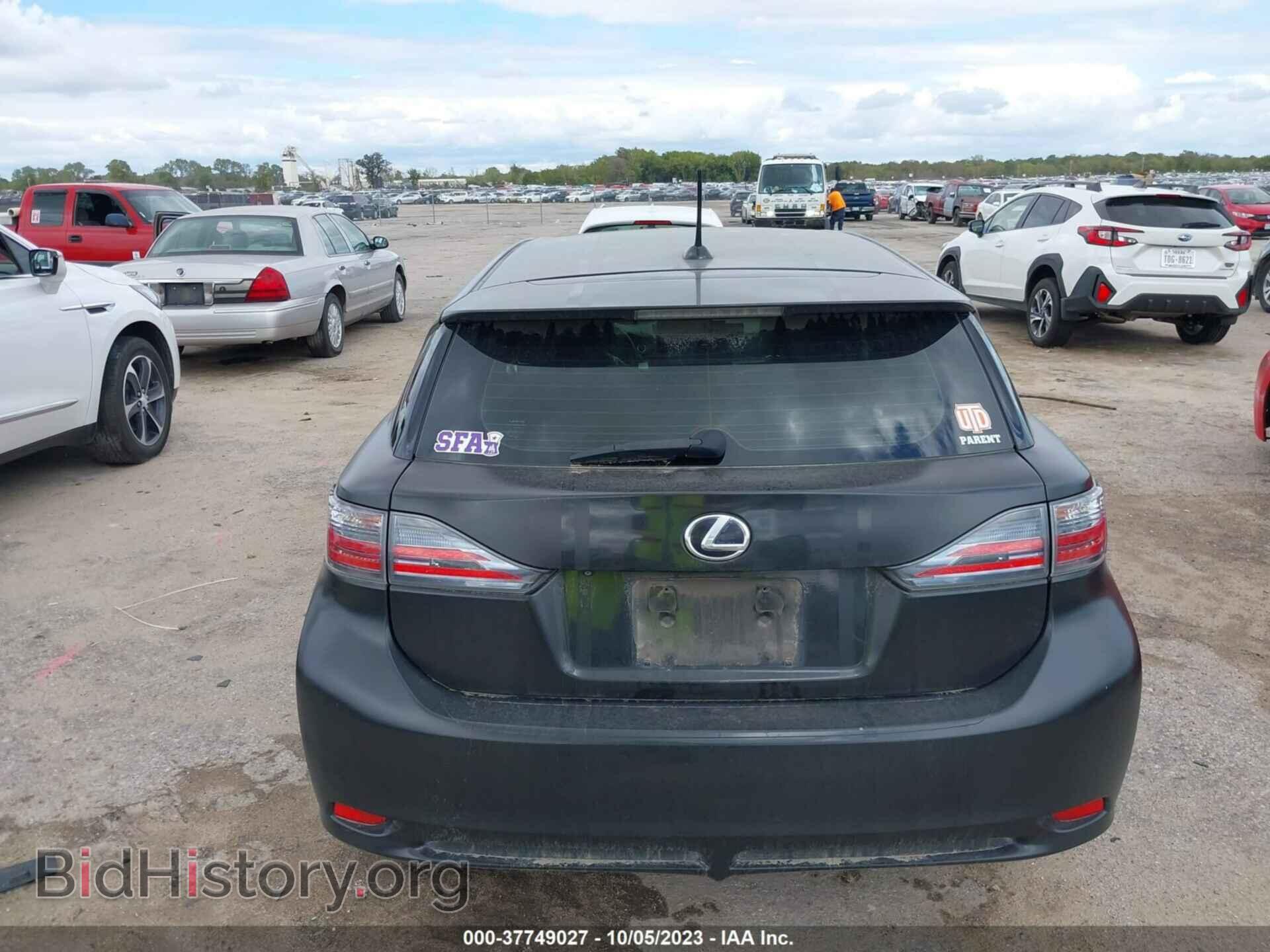 2012 LEXUS CT 200H - VIN: JTHKD5BH1C2119227 - Photo 16