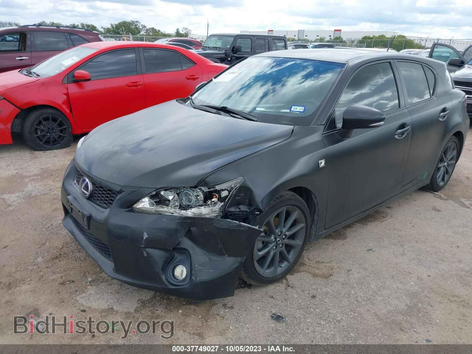 2012 LEXUS CT 200H - VIN: JTHKD5BH1C2119227 - Photo 6